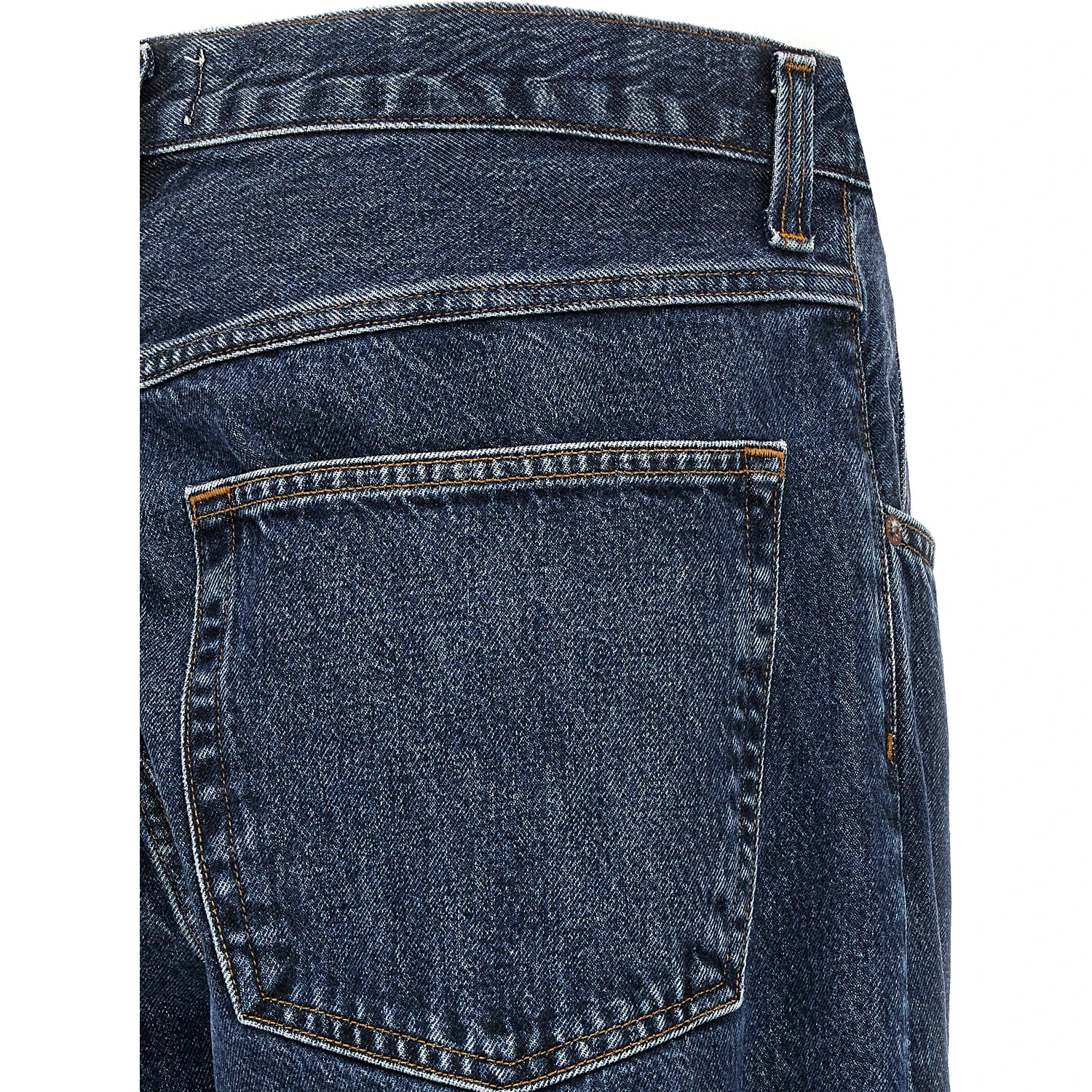 Blue Cotton Jeans Denim