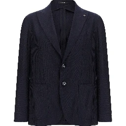 Blue Silk Blazer