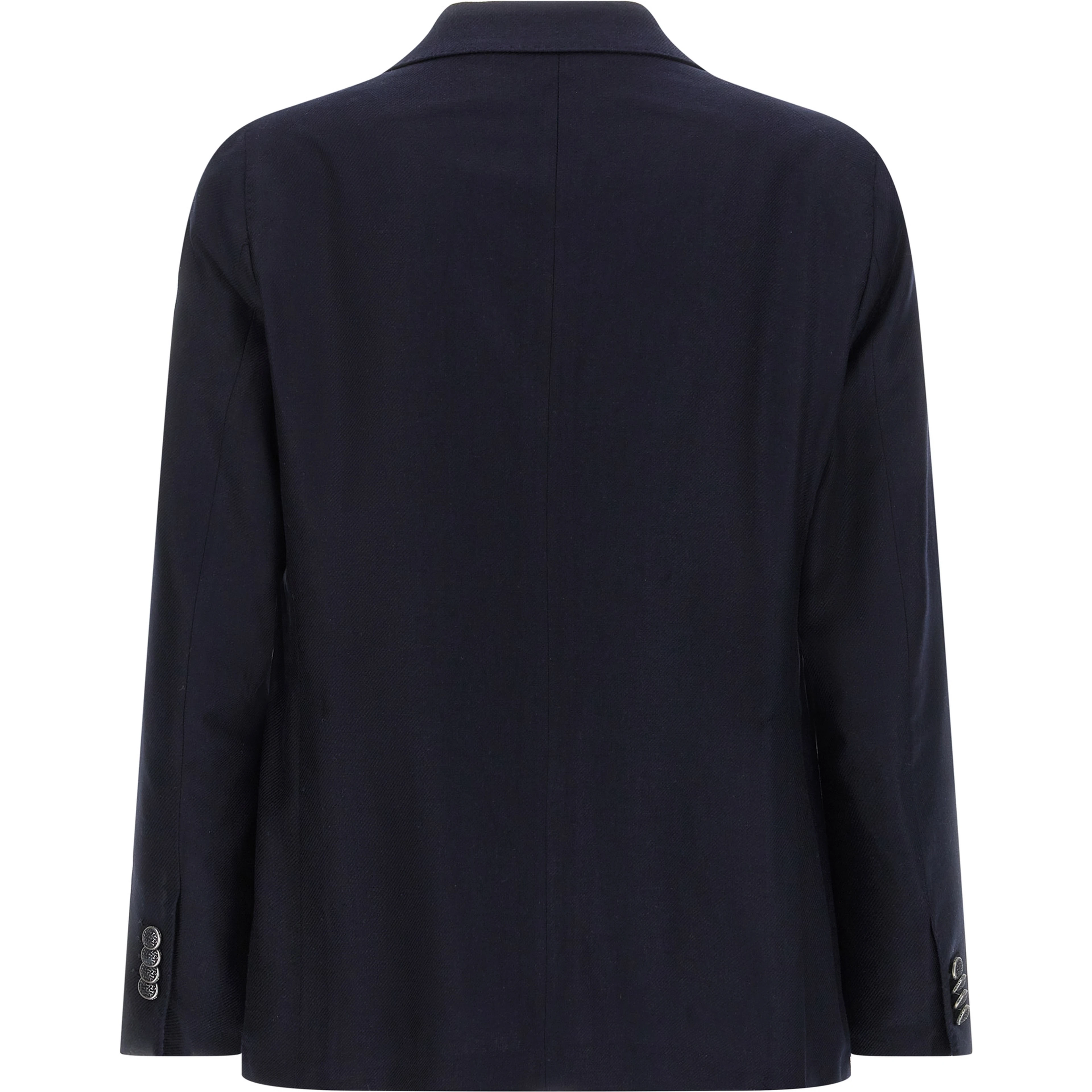 Blue Silk Blazer