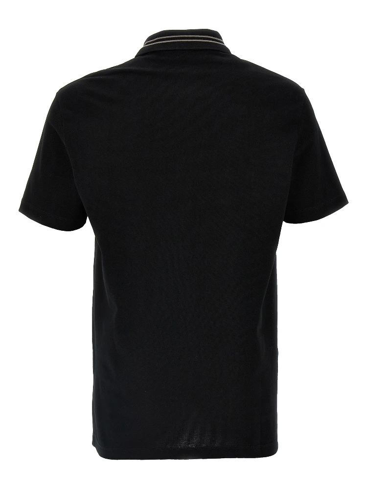 Black Cotton Polo Shirt alternative