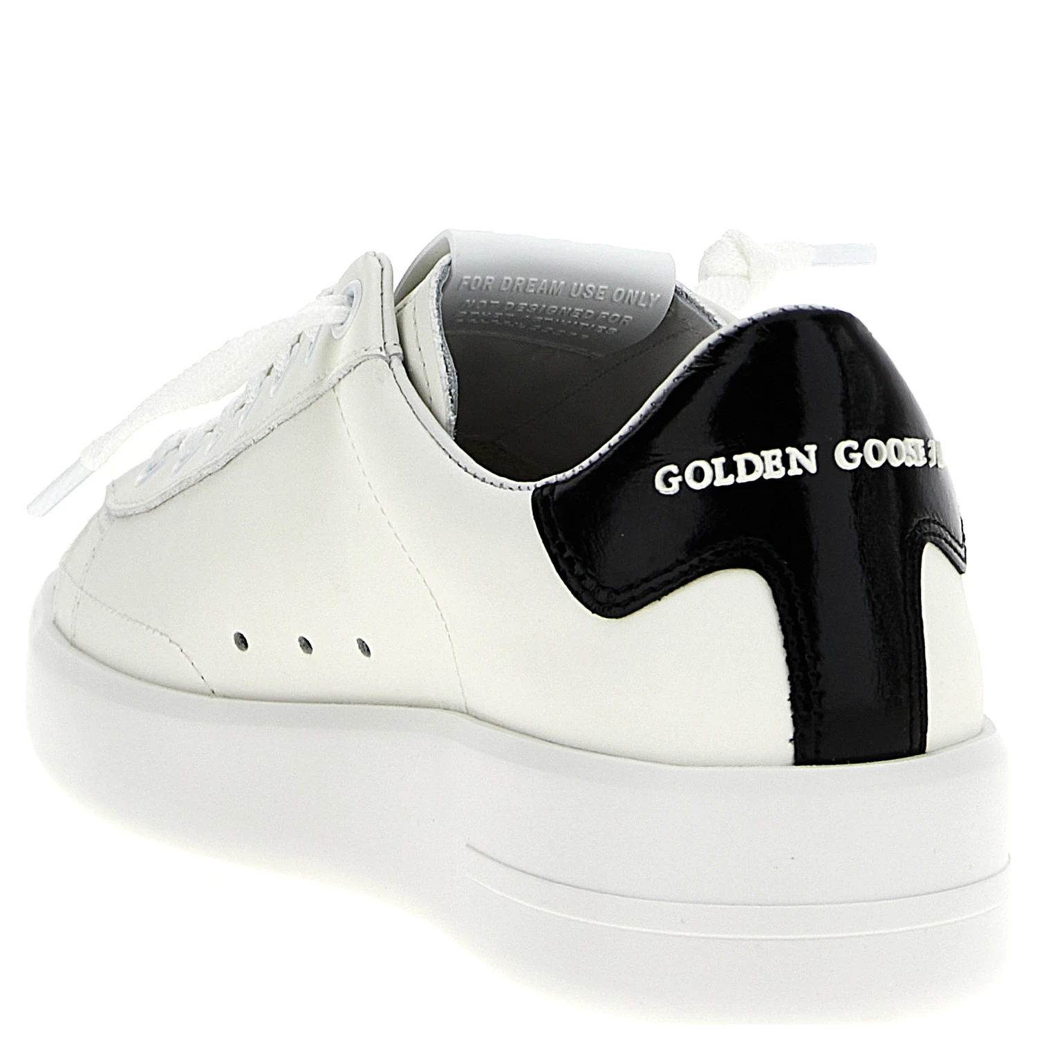 Black Cowhide Low Top Sneakers