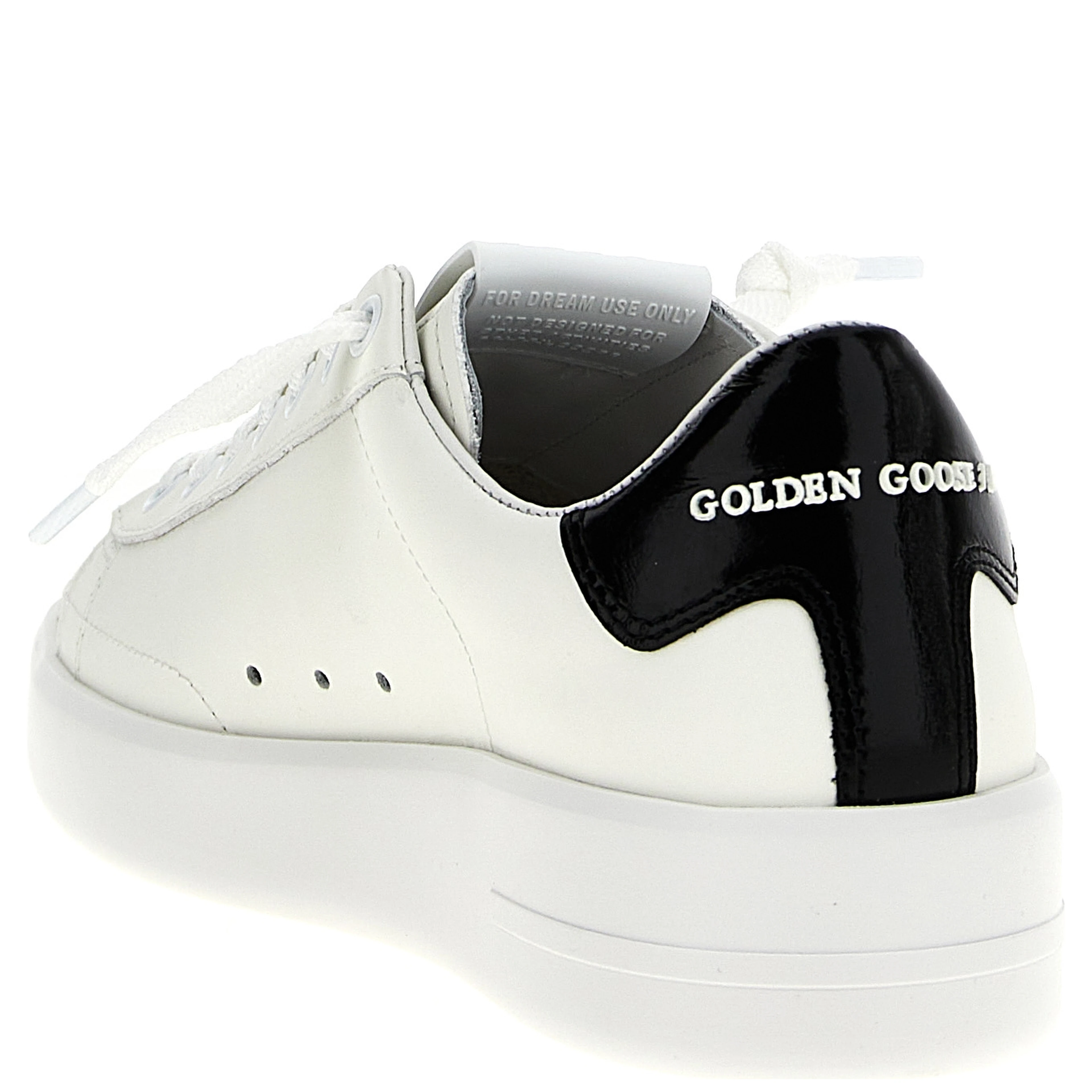 Black Cowhide Low Top Sneakers