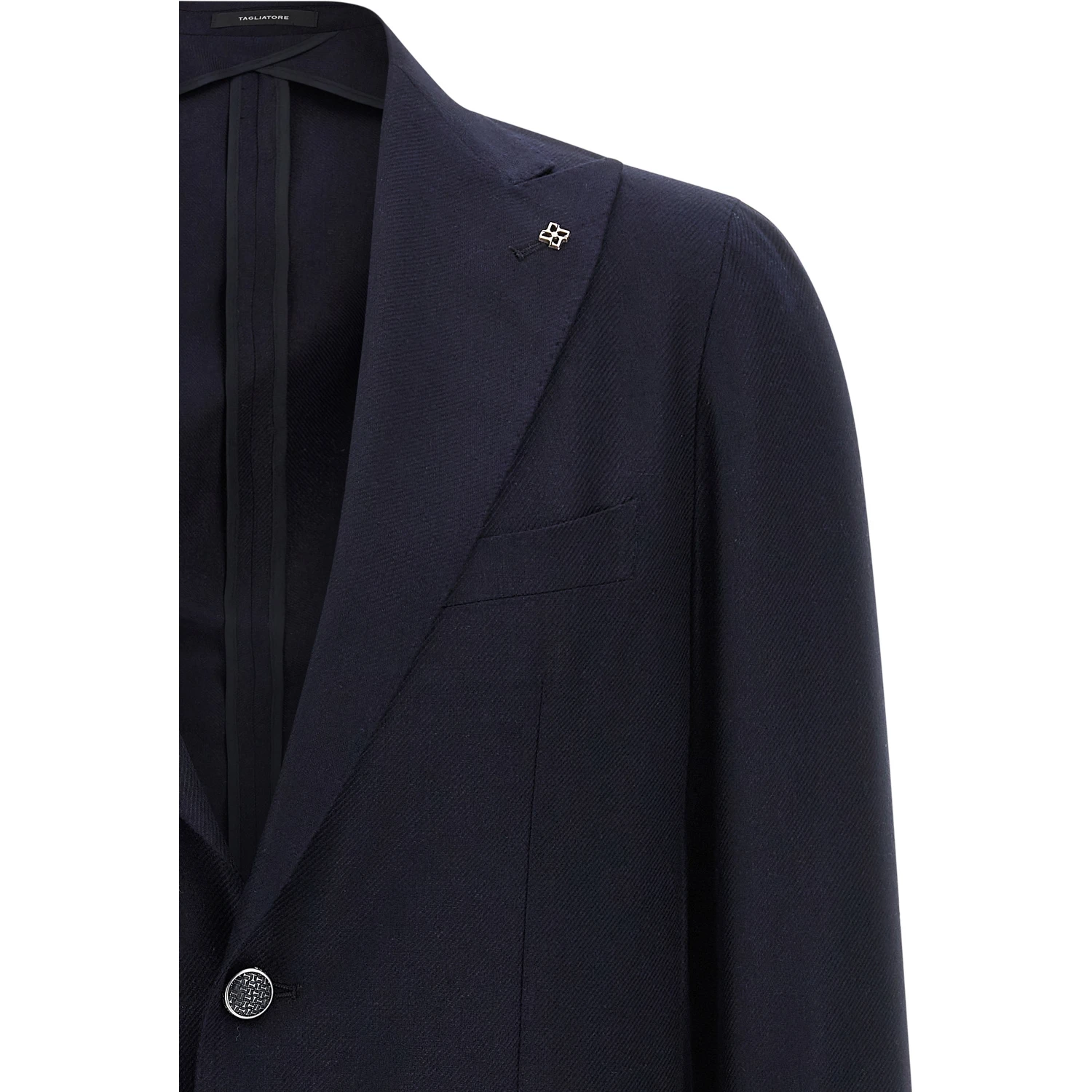 Blue Silk Blazer