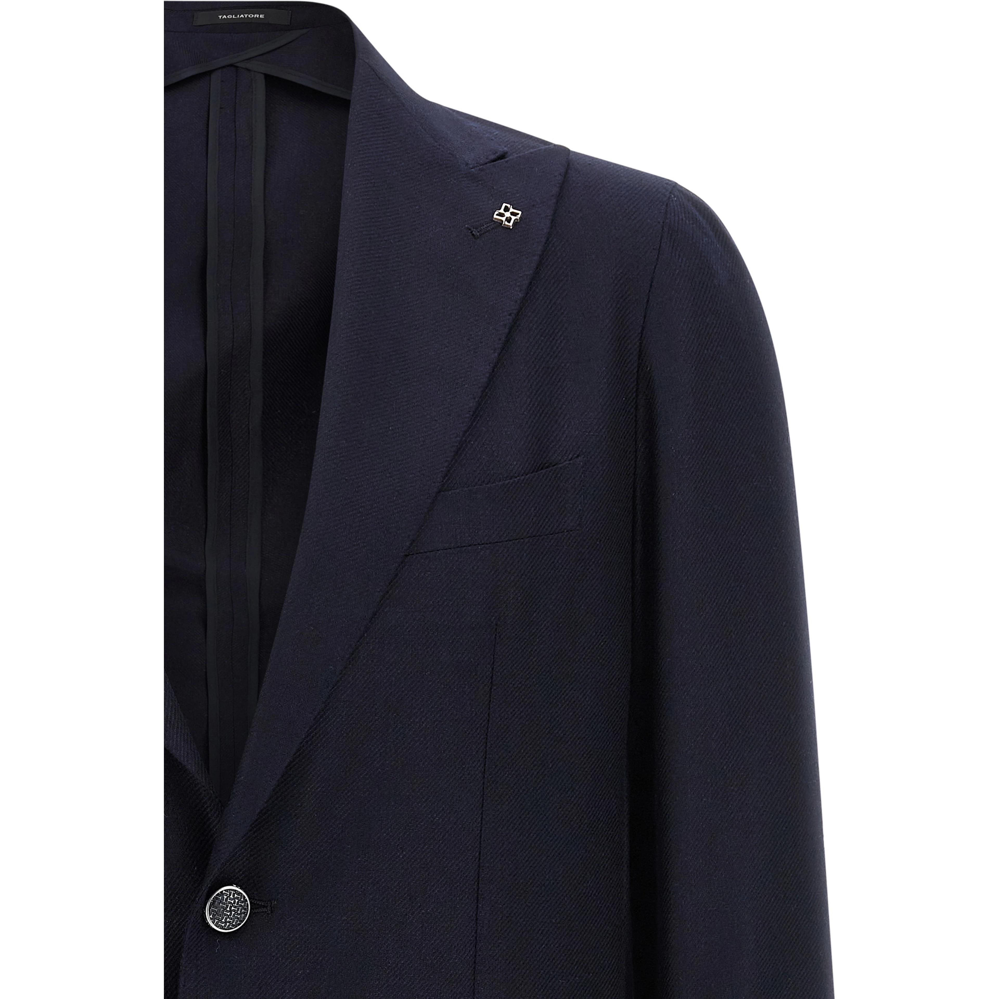 Blue Silk Blazer