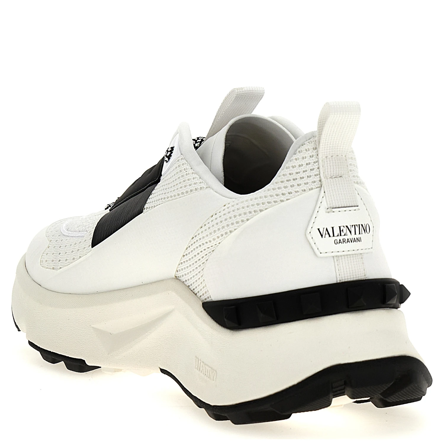 Bicolor Calfskin Athletic Sneakers