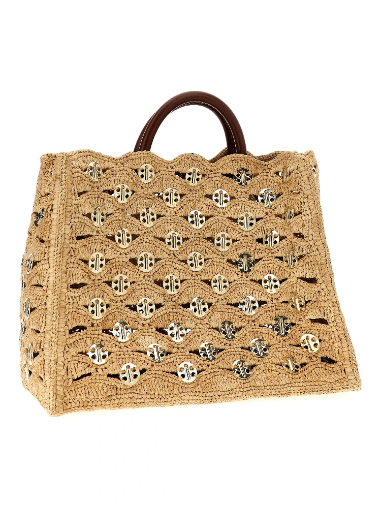 Beige Raffia Handbag alternative