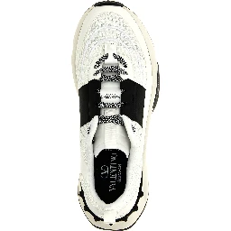 Bicolor Calfskin Athletic Sneakers