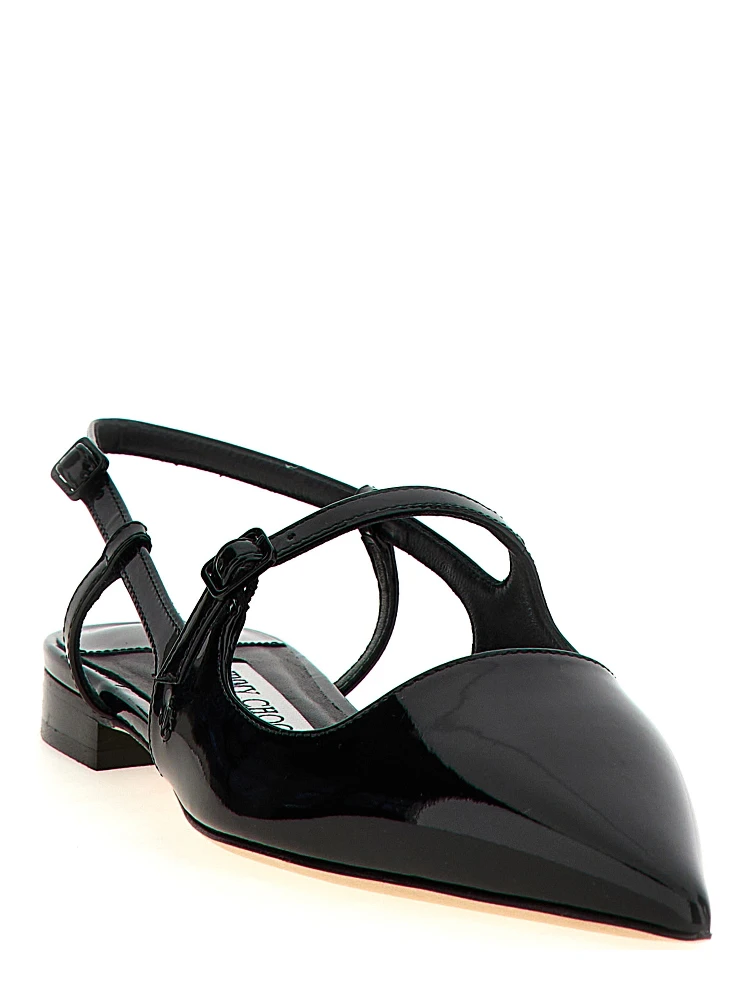 Black Calfskin Ballet Flats alternative