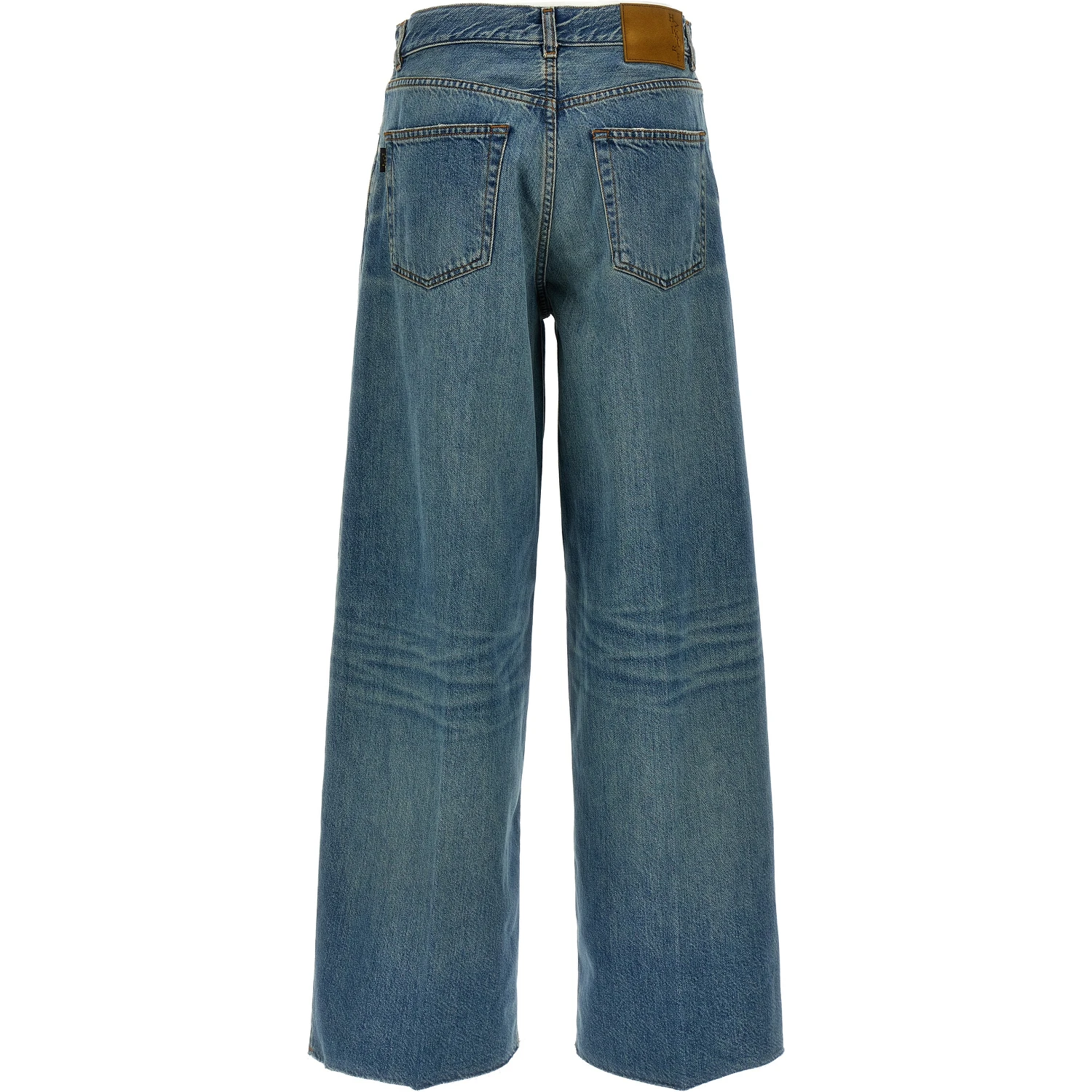 Blue Cotton Jeans Denim