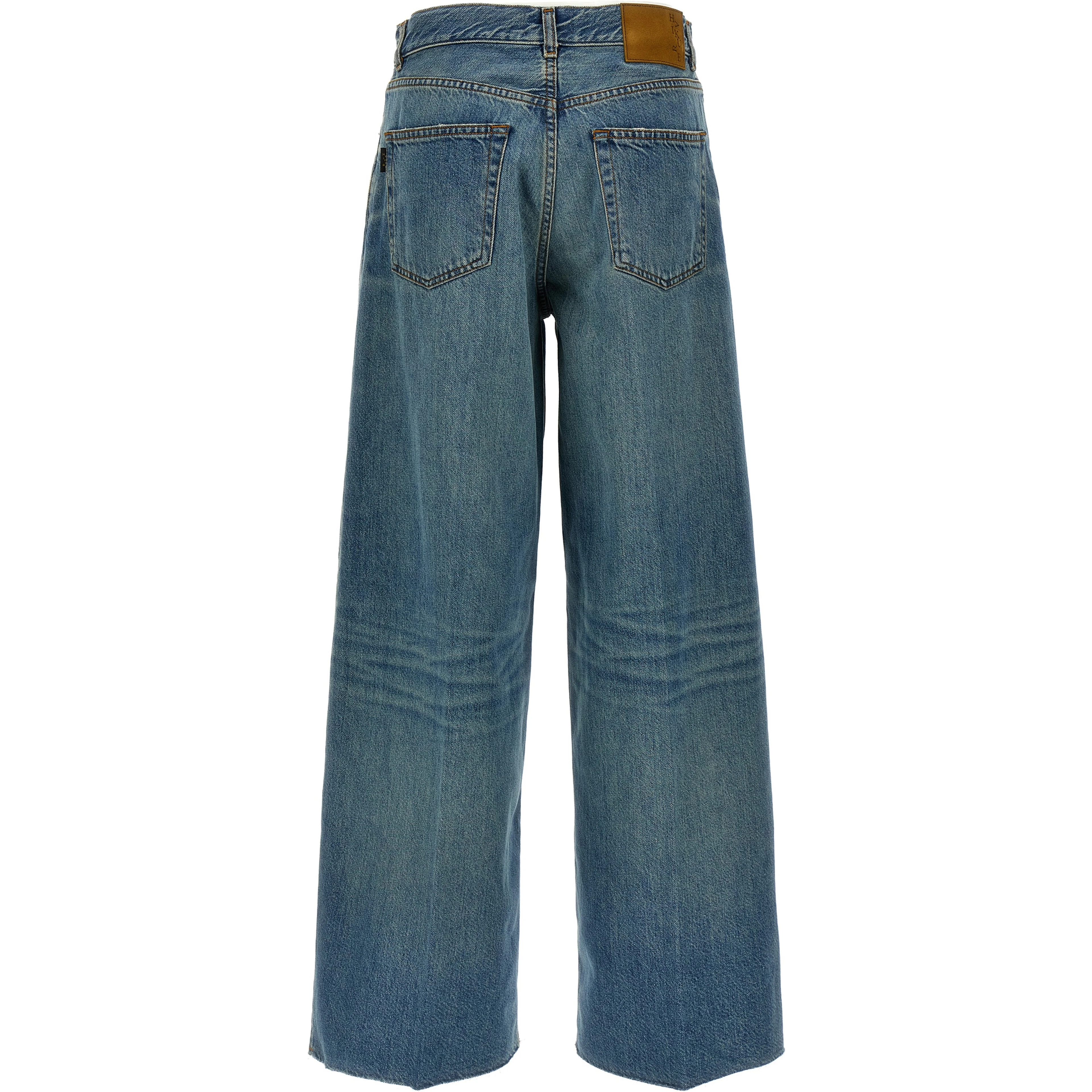 Blue Cotton Jeans Denim