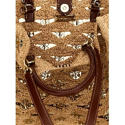 Beige Raffia Handbag