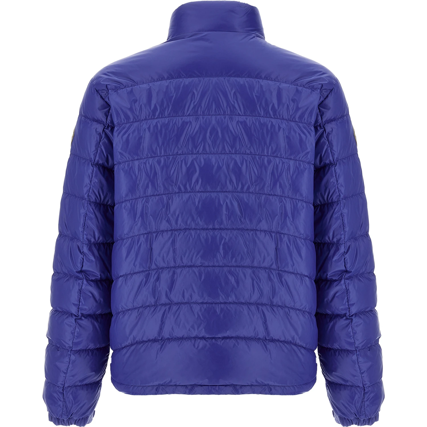 Blue Polyamide Full-Length Jacket
