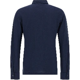 Blue Cotton Blouse