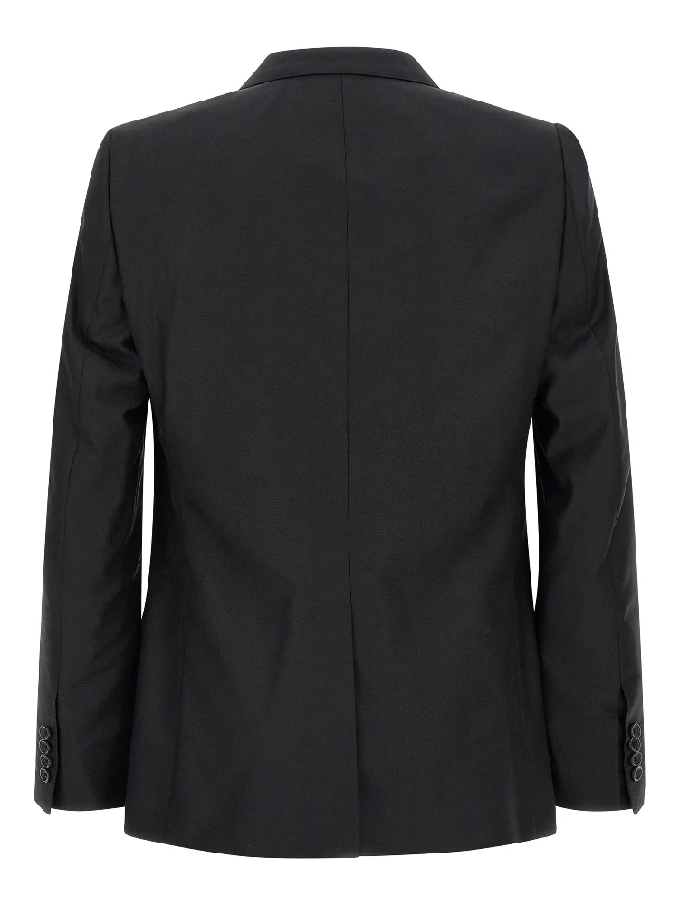 Black Virgin Wool Two-Piece Suit alternative