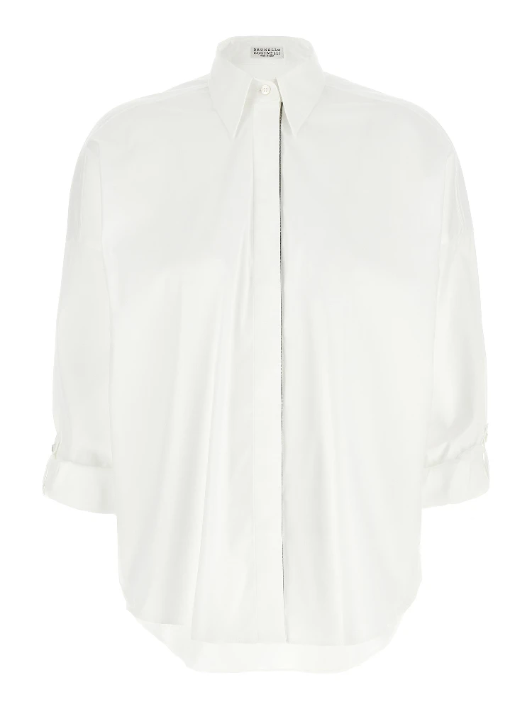 White Cotton Blouse