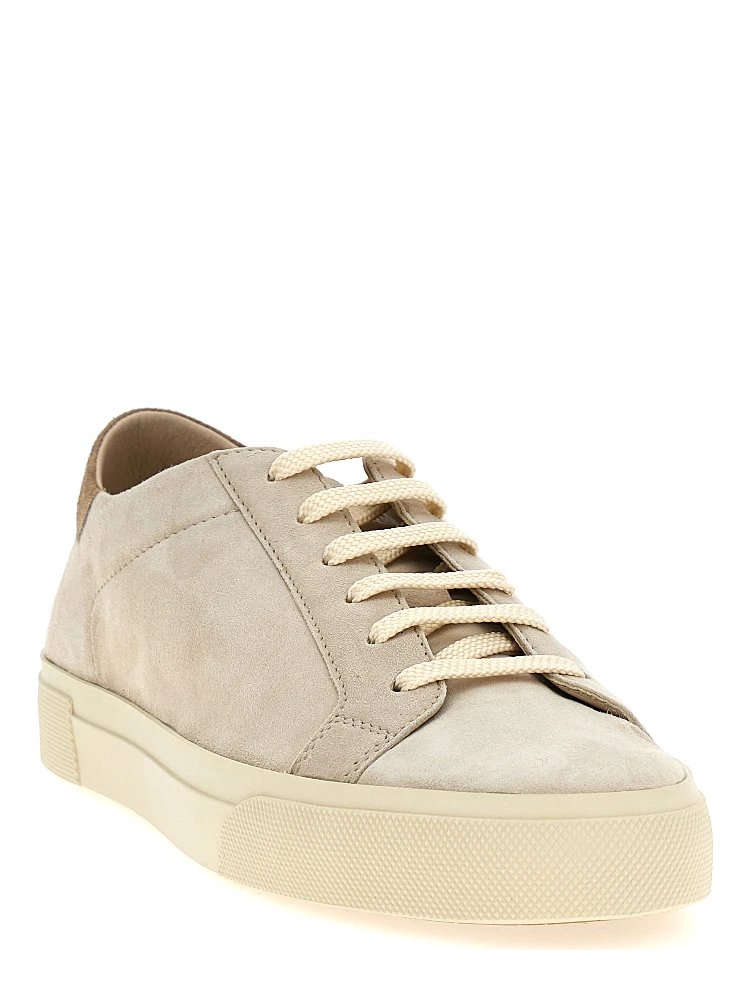 Beige Calfskin Low Top Sneakers alternative