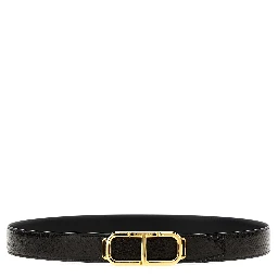 Multicolor Leather Regular Belt