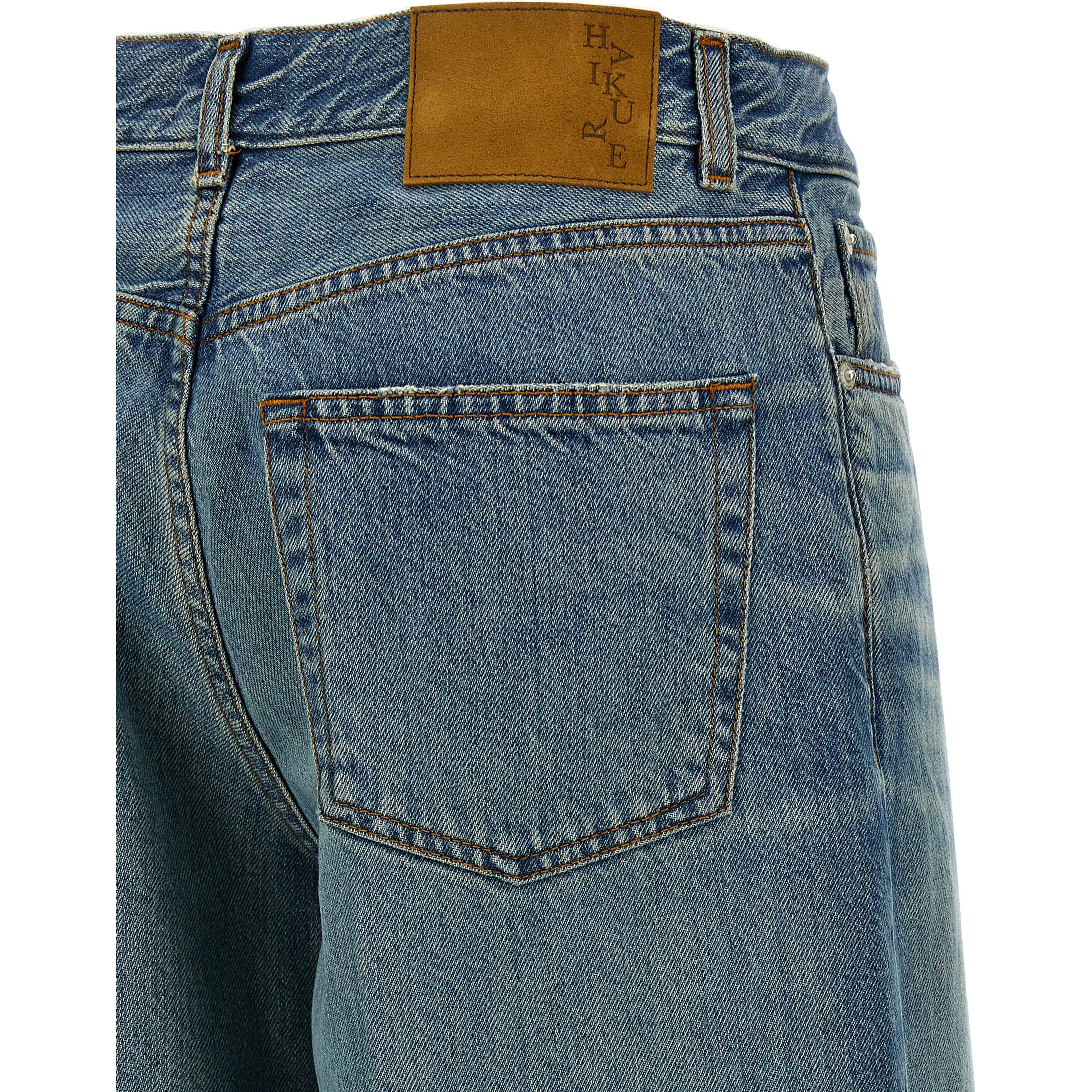 Blue Cotton Jeans Denim
