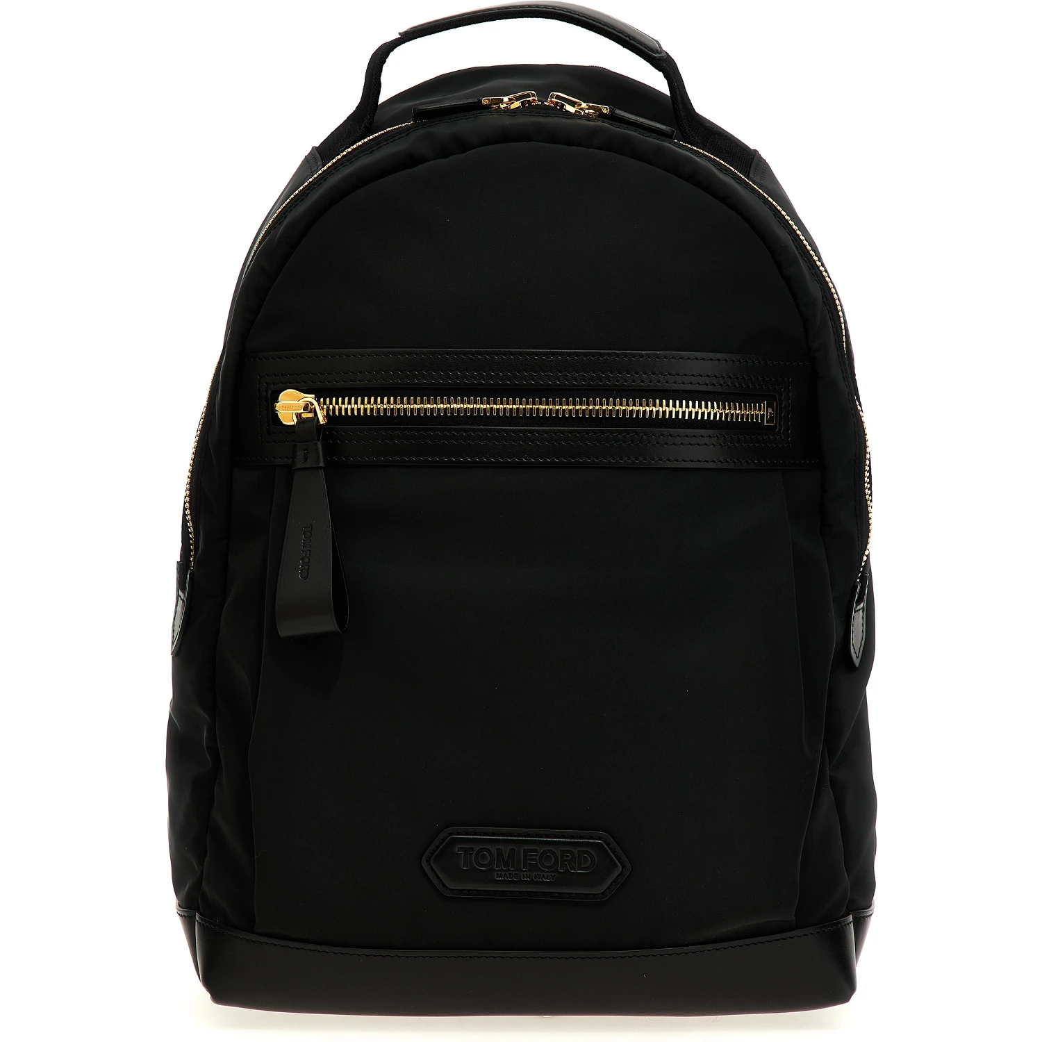 Black Polyester Backpack