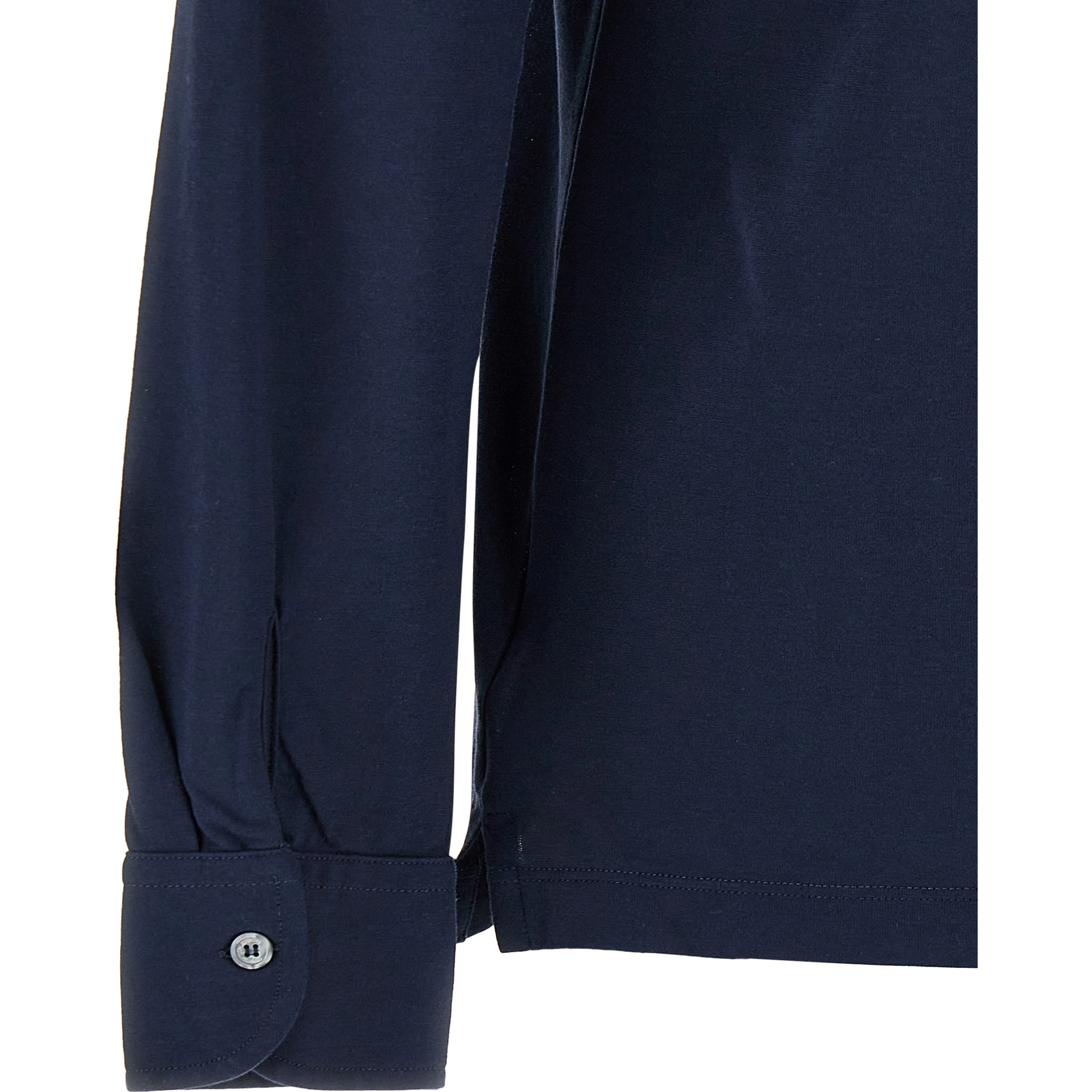 Blue Cotton Blouse
