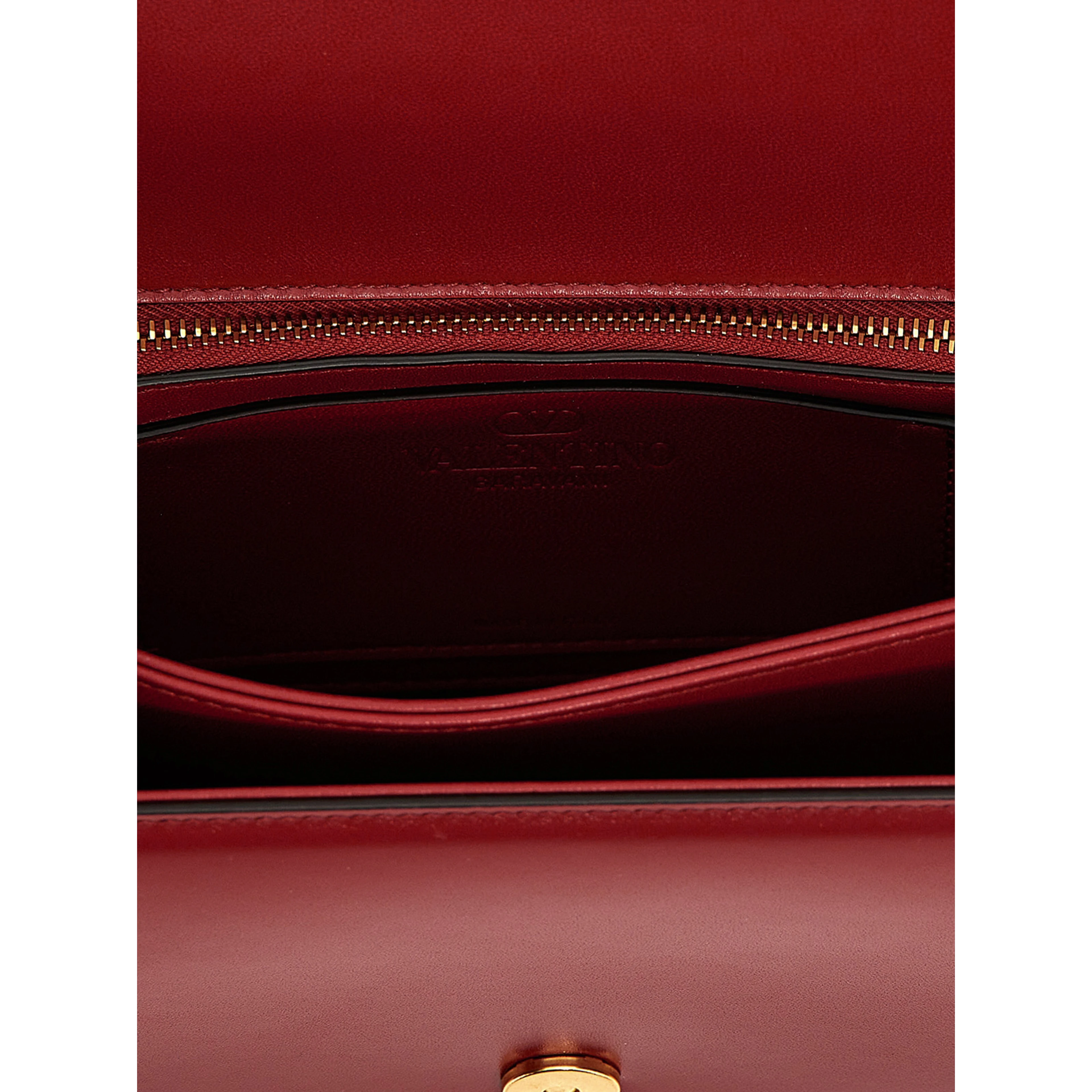 Multicolor Calfskin Shoulder Bag