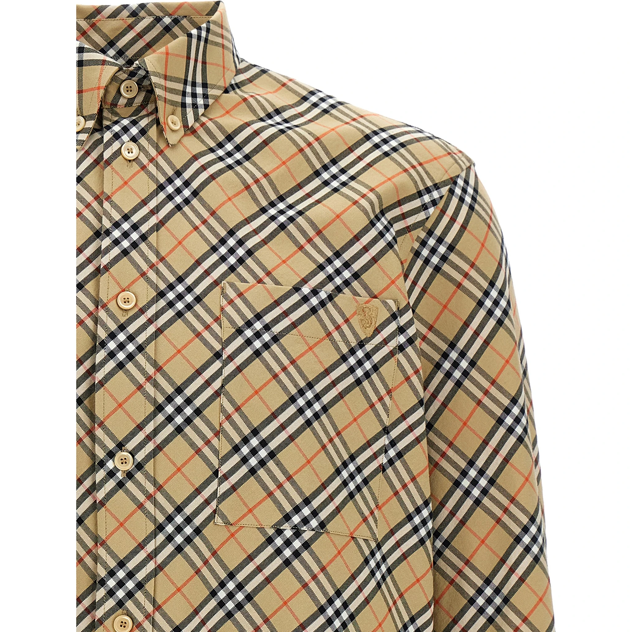 Beige Cotton Blouse