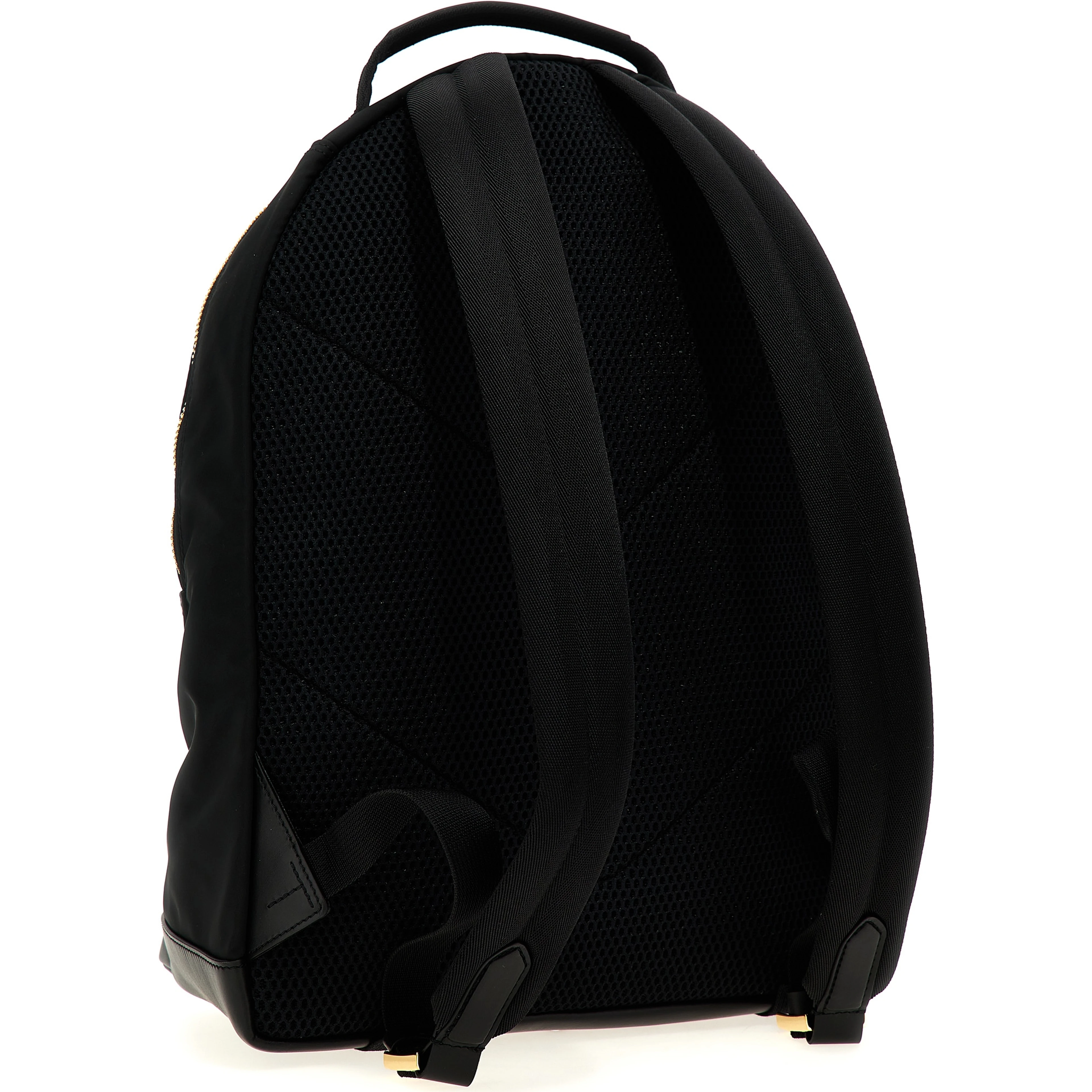 Black Polyester Backpack