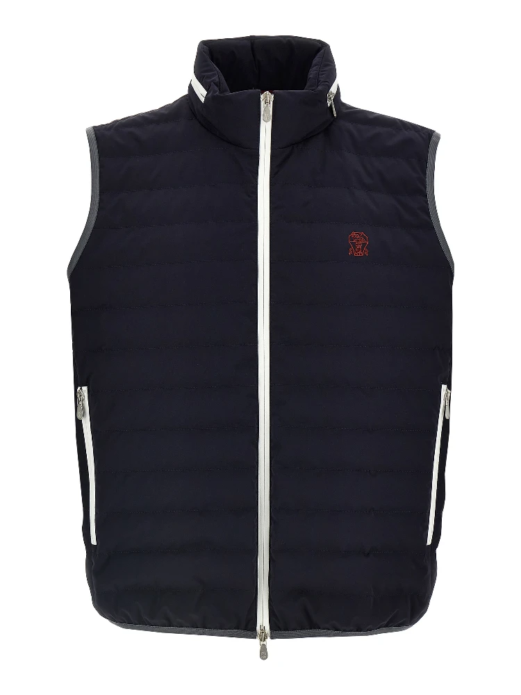 Blue Polyamide Coat