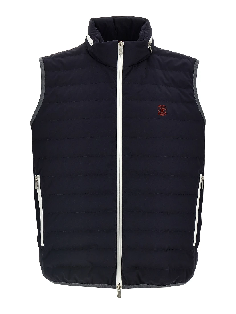 Blue Polyamide Coat