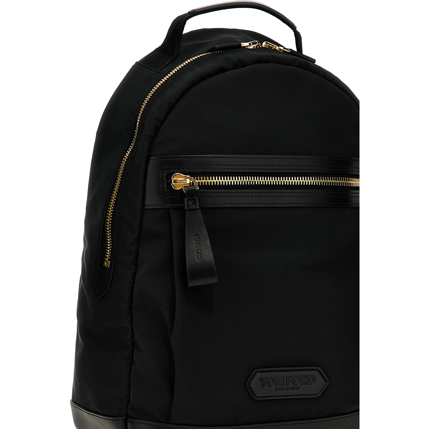 Black Polyester Backpack