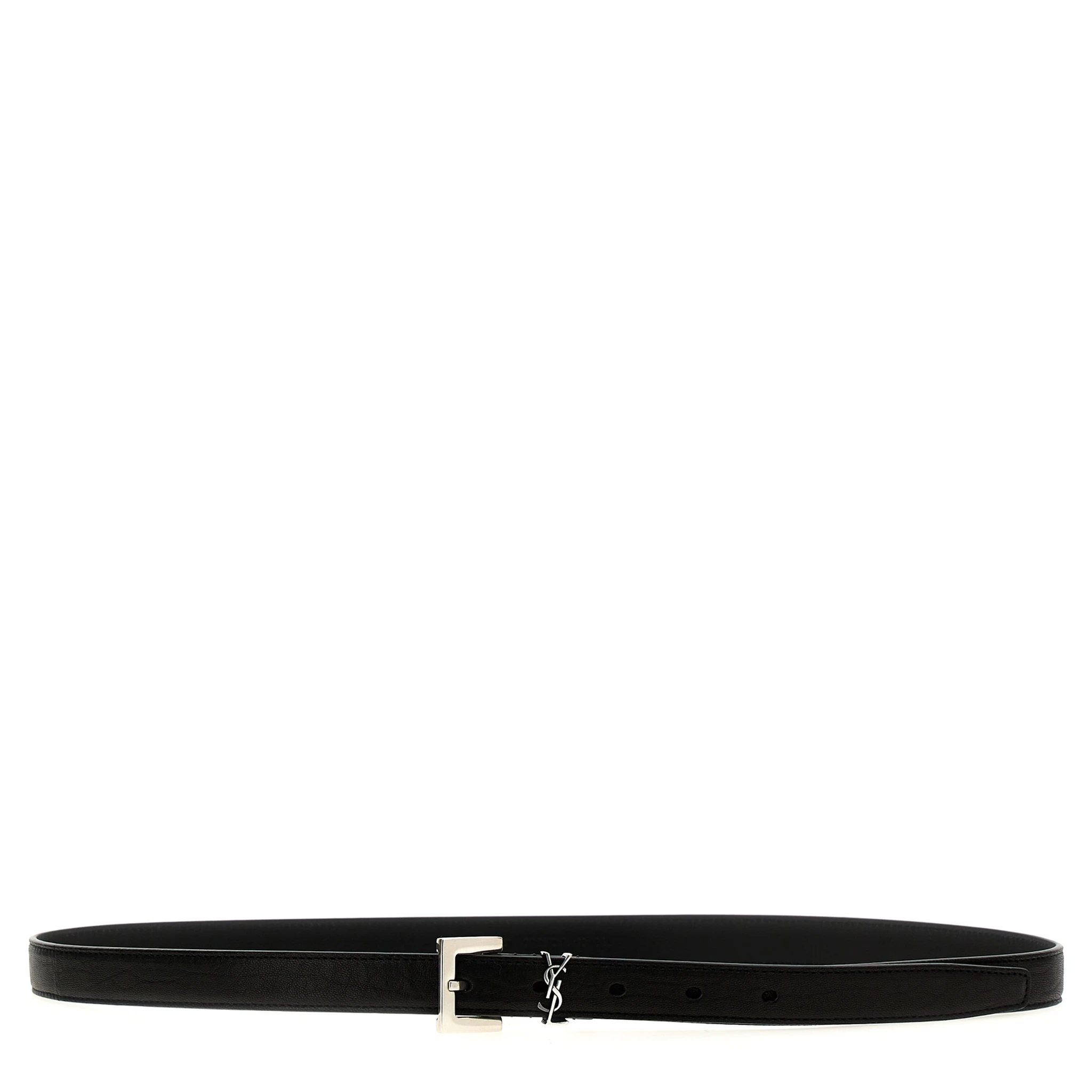 Black Leather Regular Belt