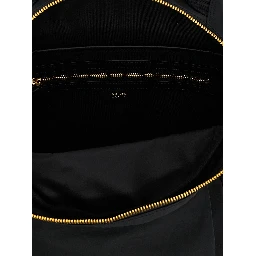 Black Polyester Backpack