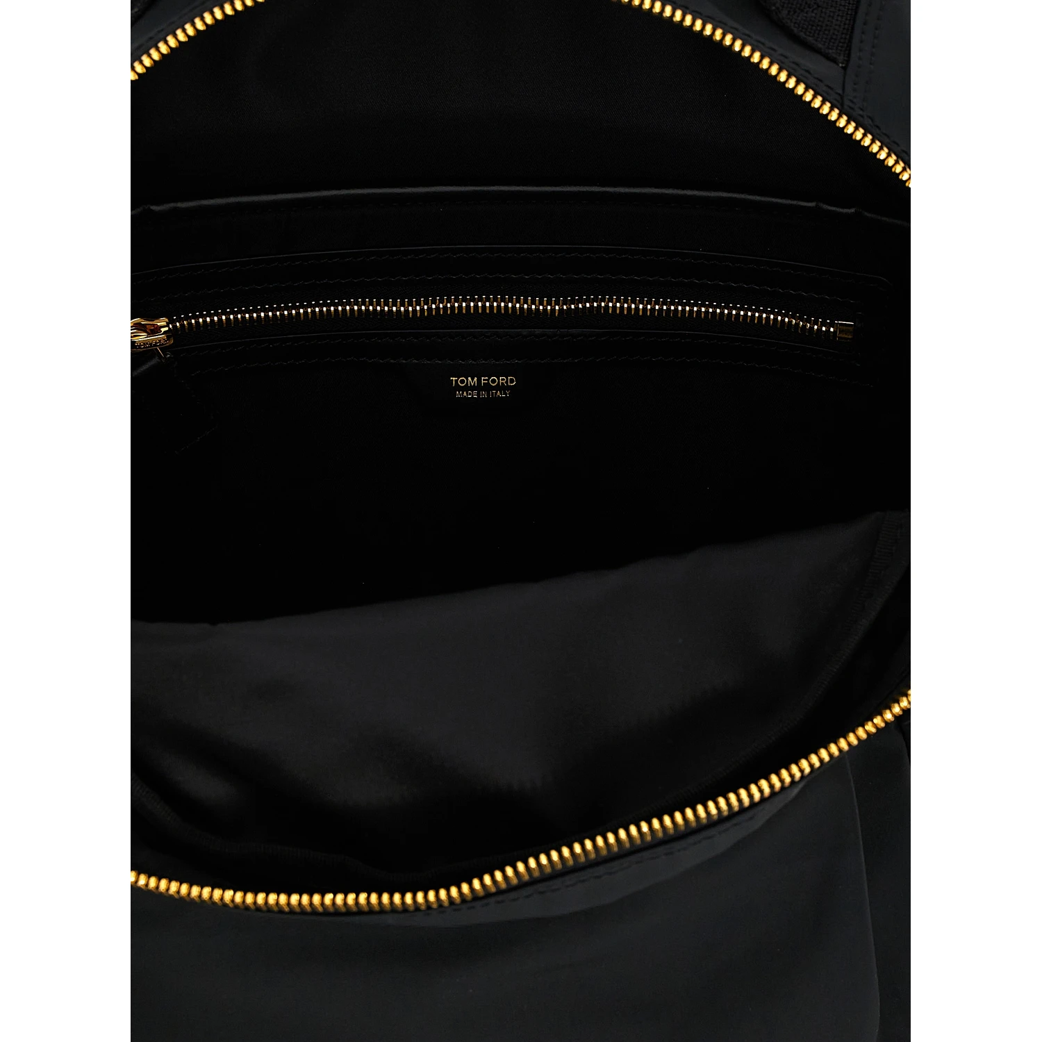 Black Polyester Backpack