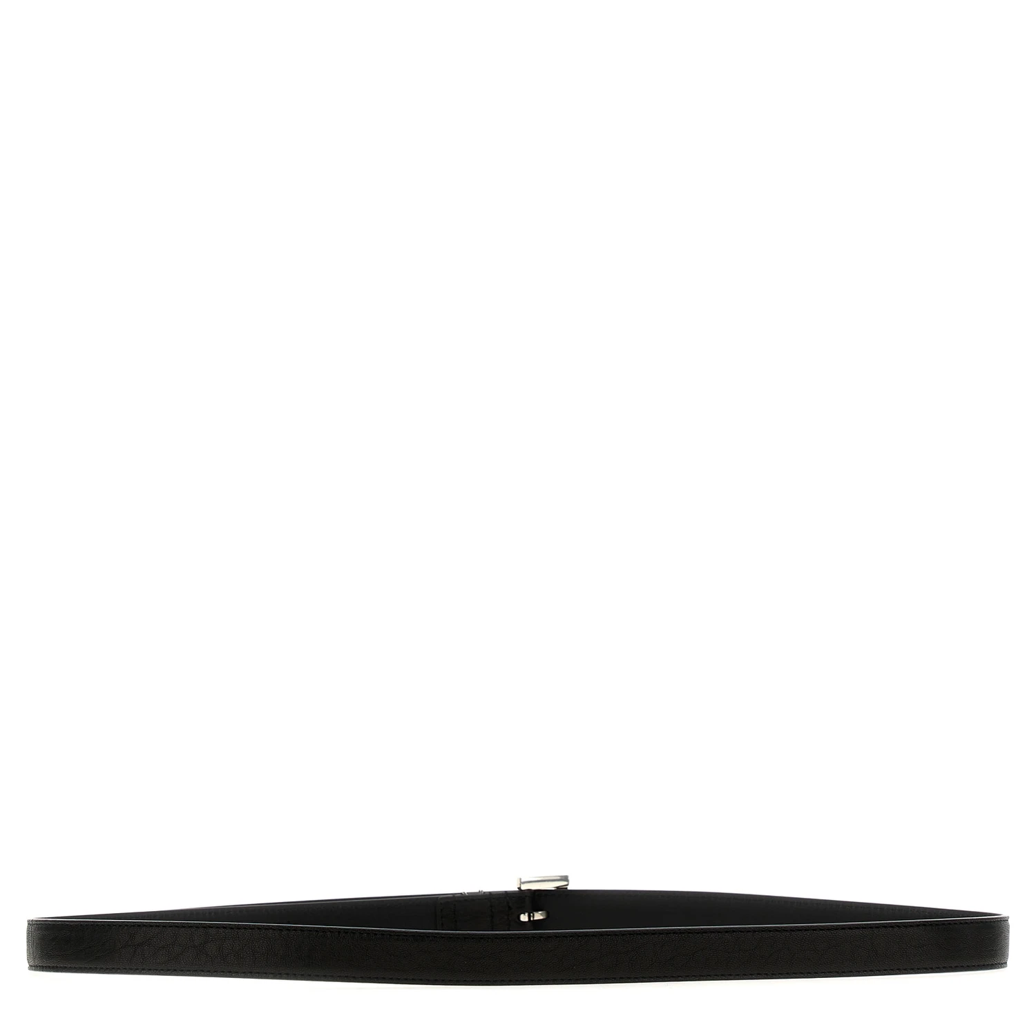 Black Leather Regular Belt