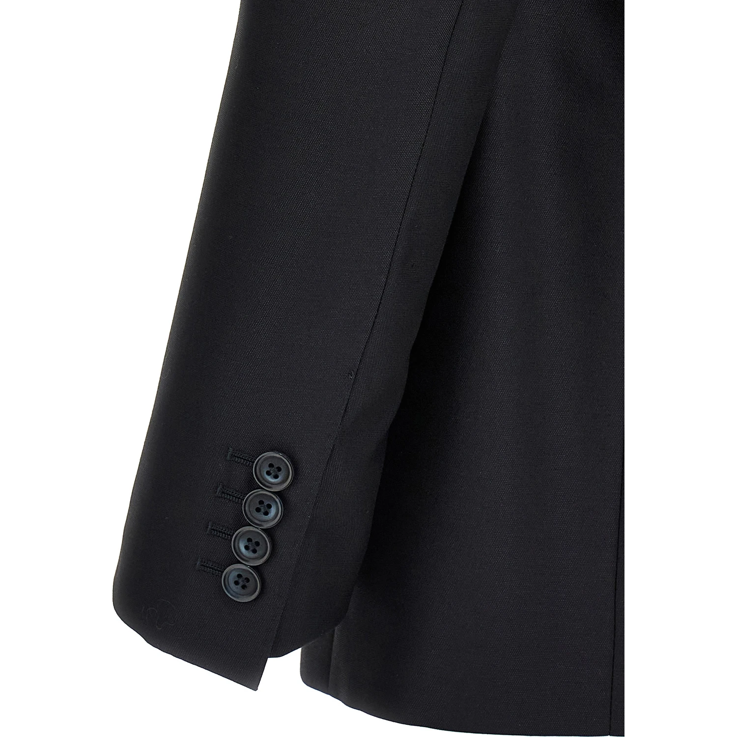 Blue Virgin Wool Two-Piece Suit