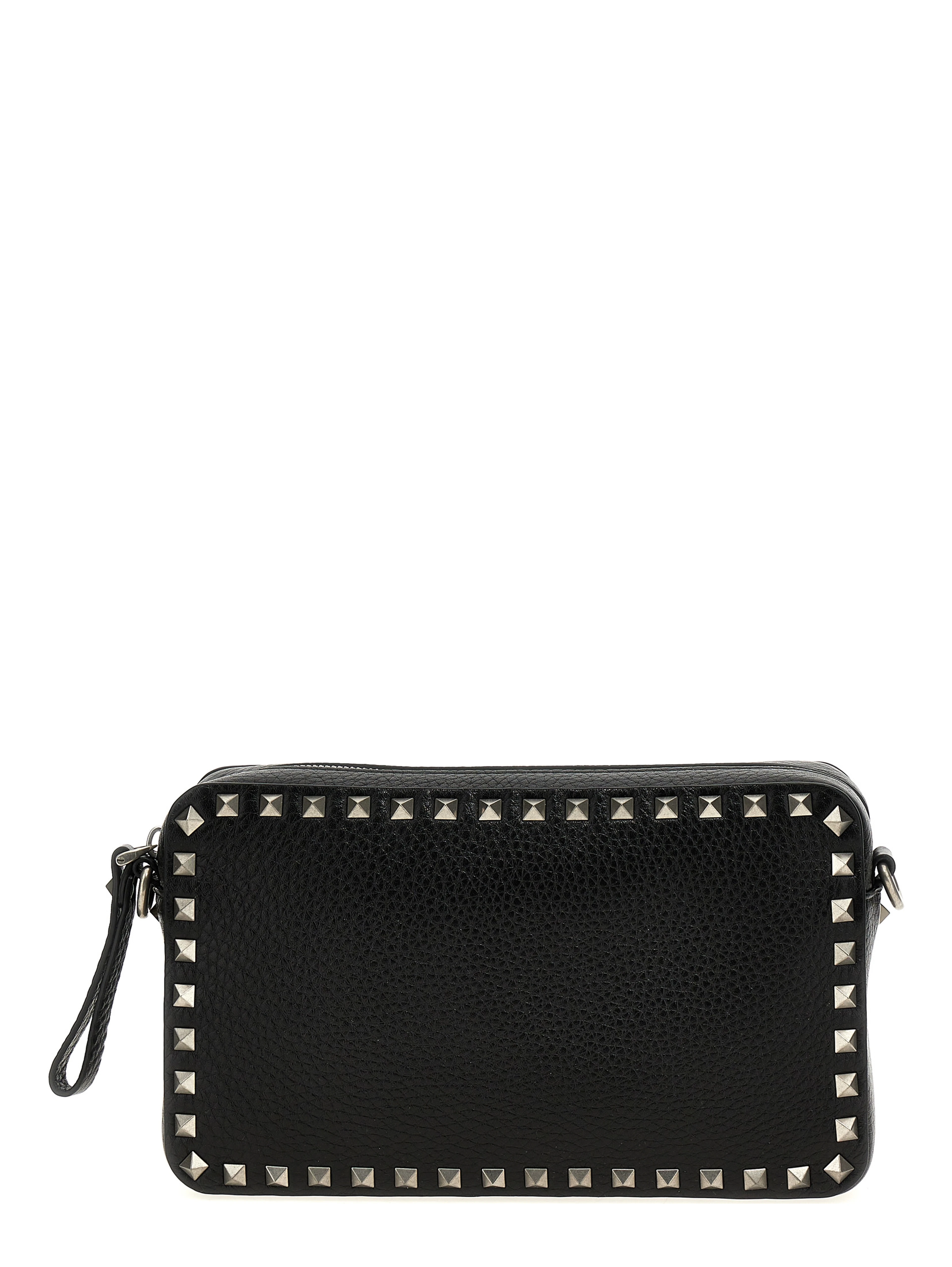 Black Calfskin Crossbody Bag