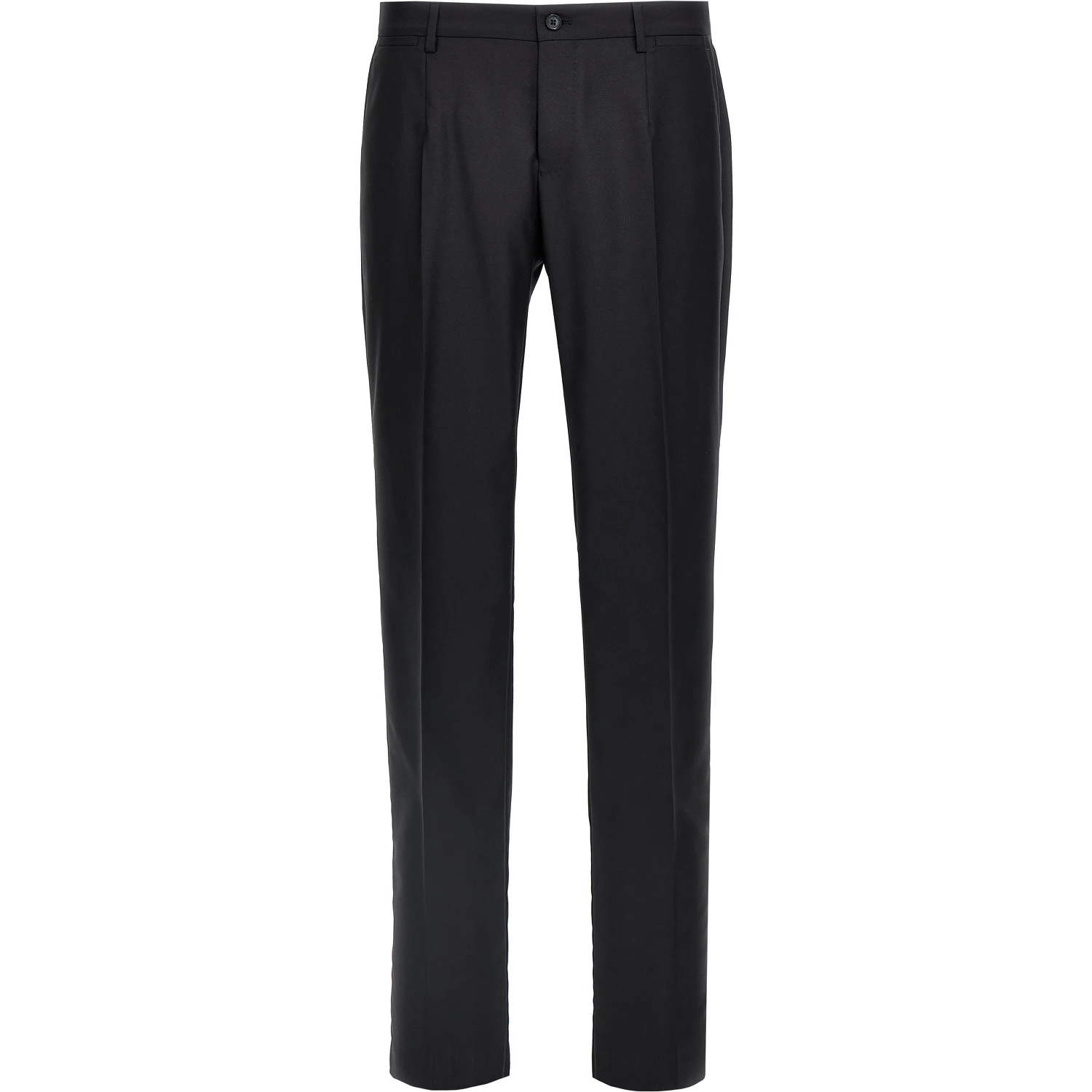 Blue Virgin Wool Two-Piece Suit
