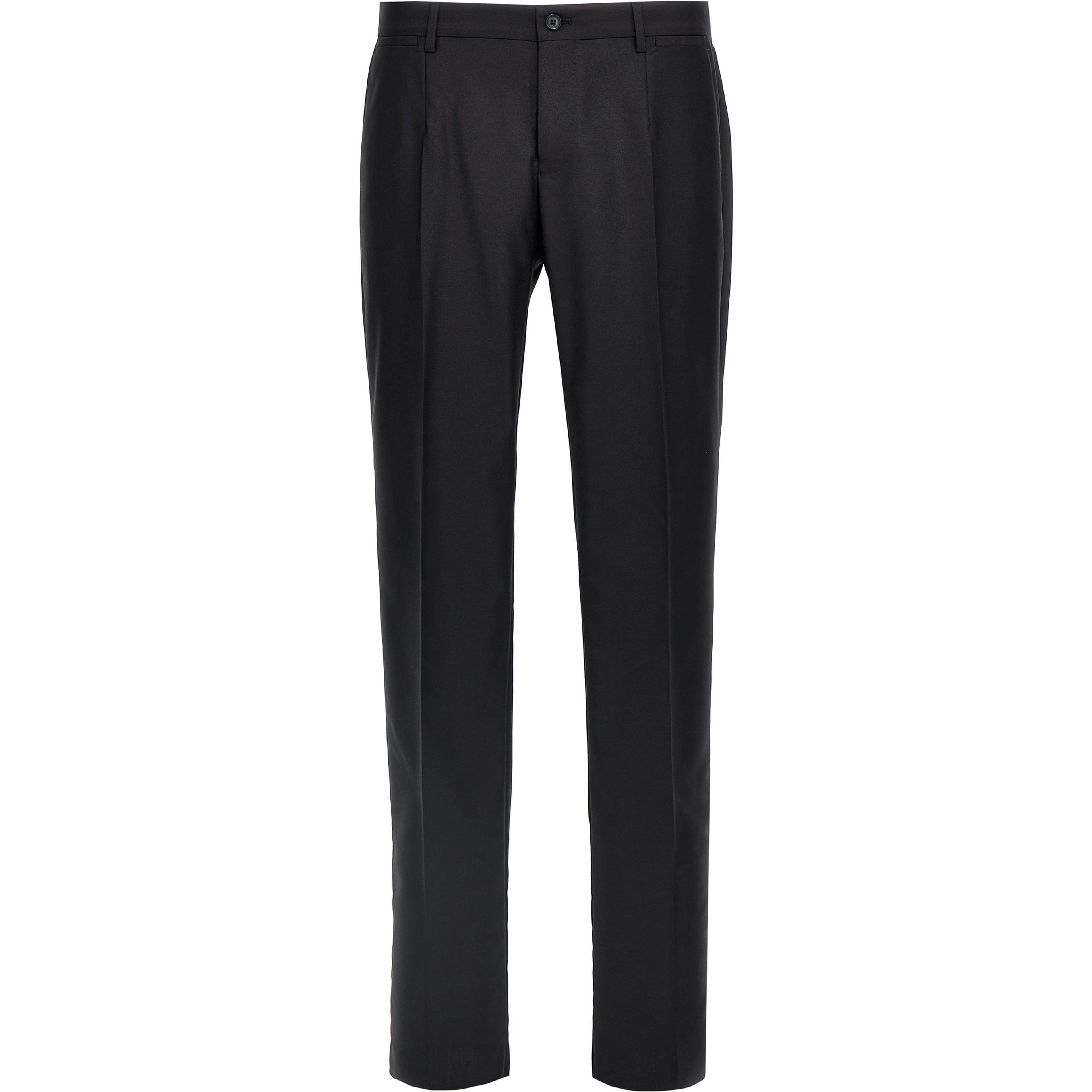 Blue Virgin Wool Two-Piece Suit