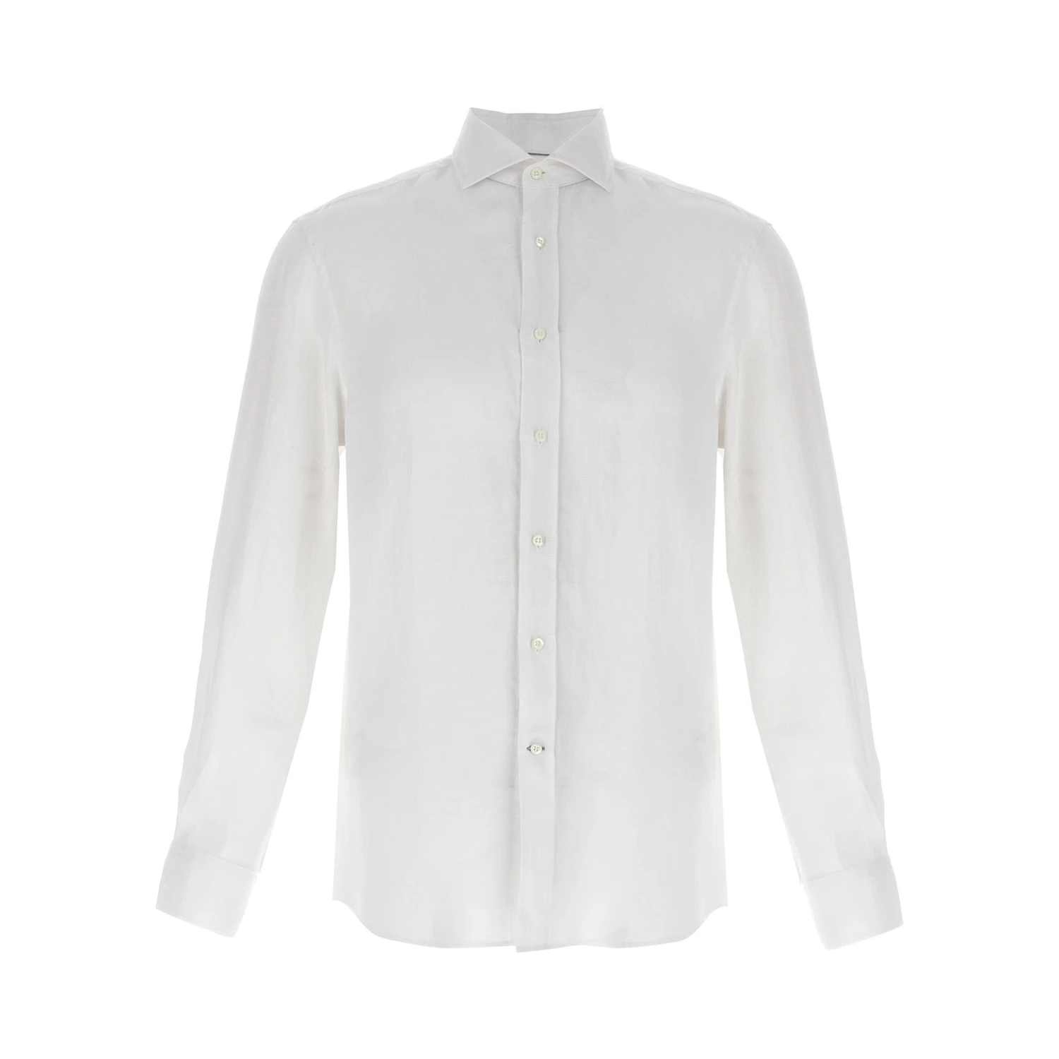 White Linen Blouse