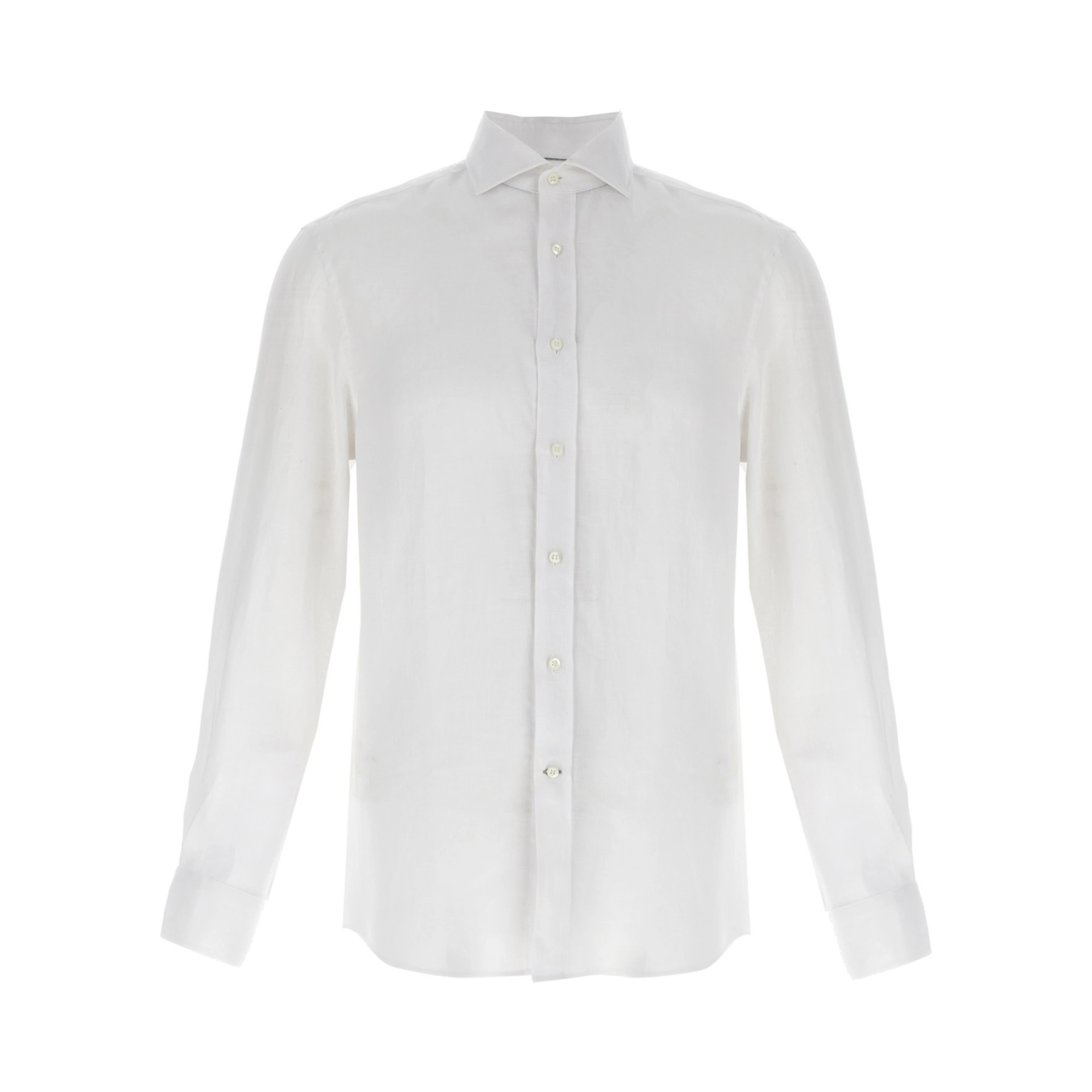 White Linen Blouse