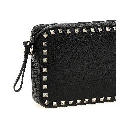 Black Calfskin Crossbody Bag