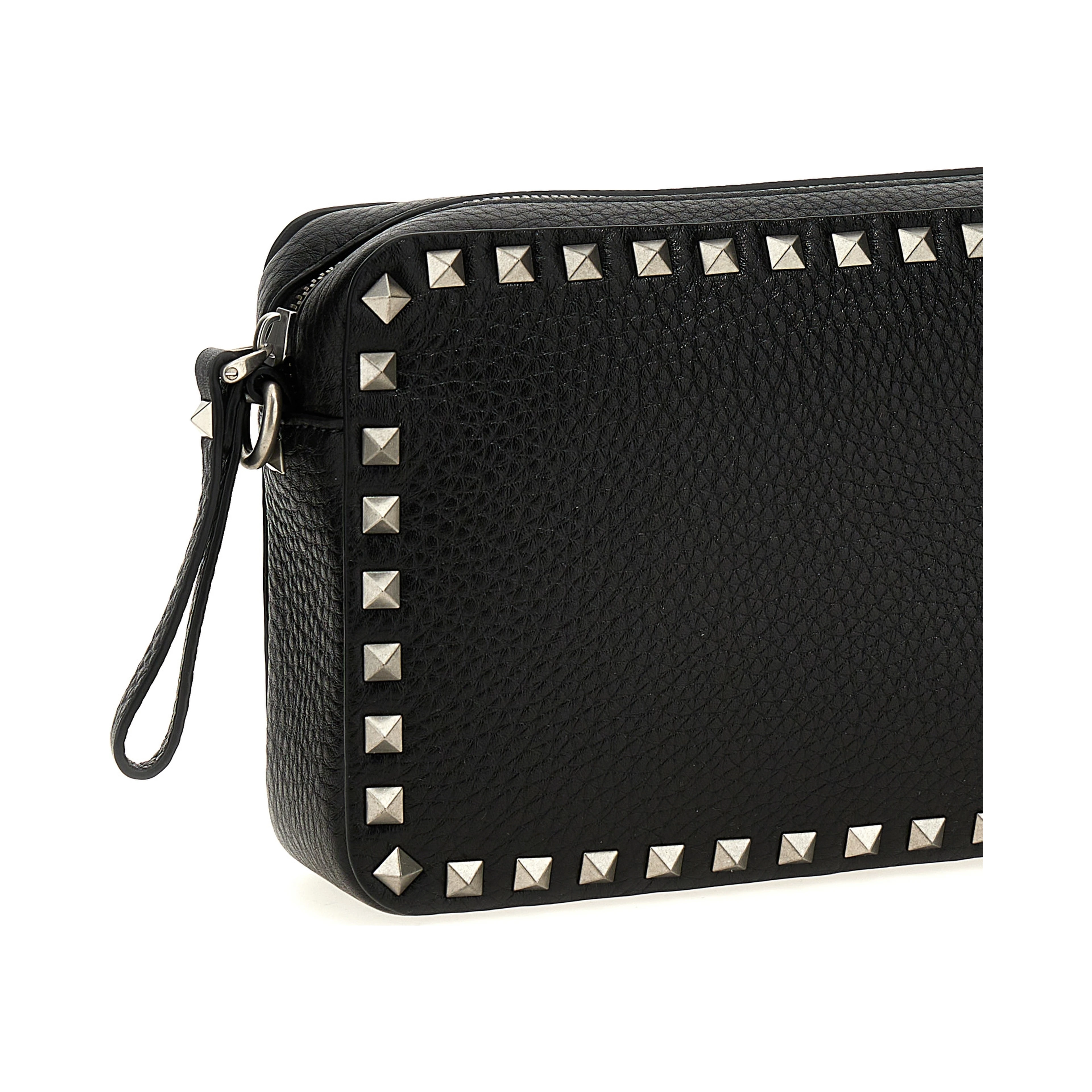 Black Calfskin Crossbody Bag