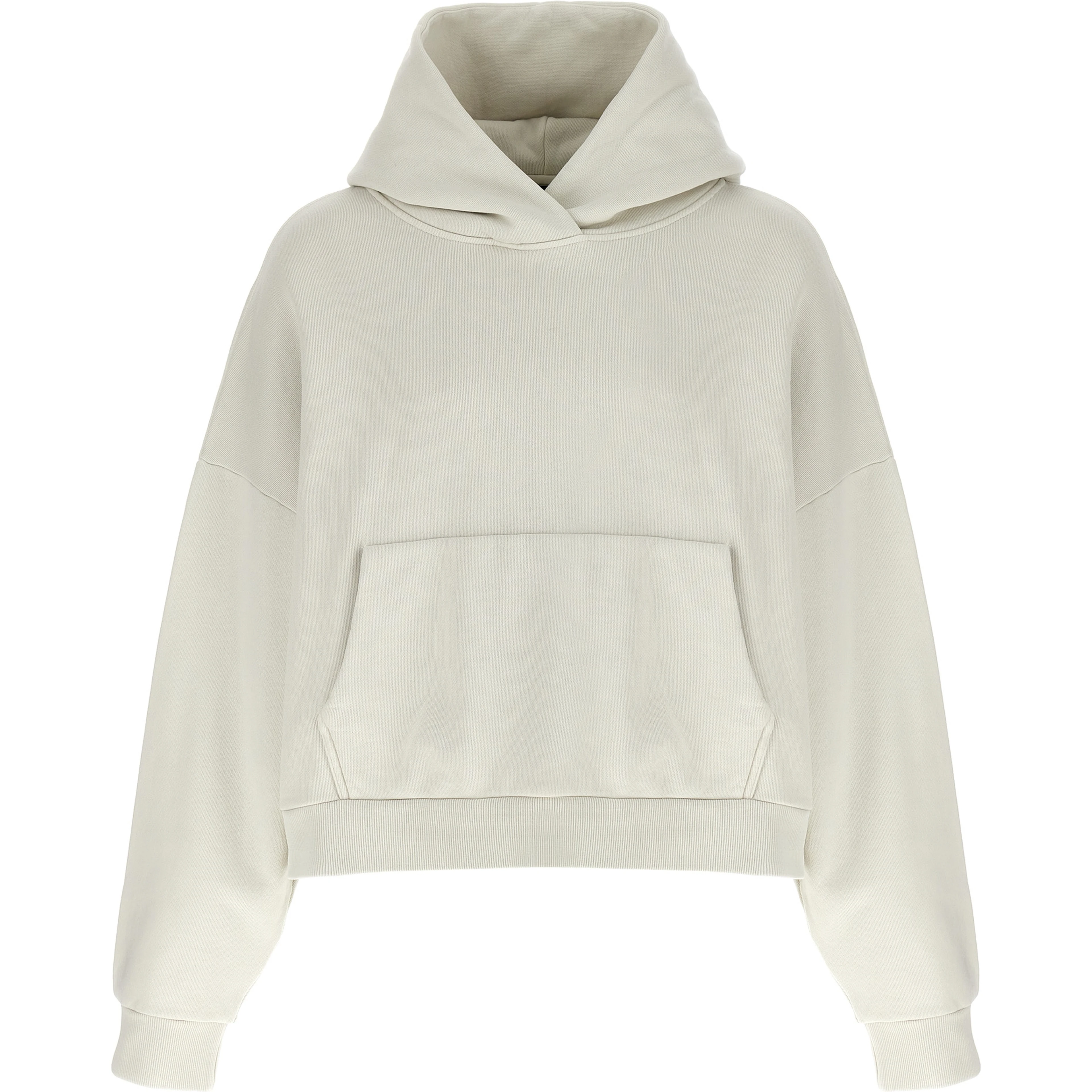 Beige Cotton Sweatshirt