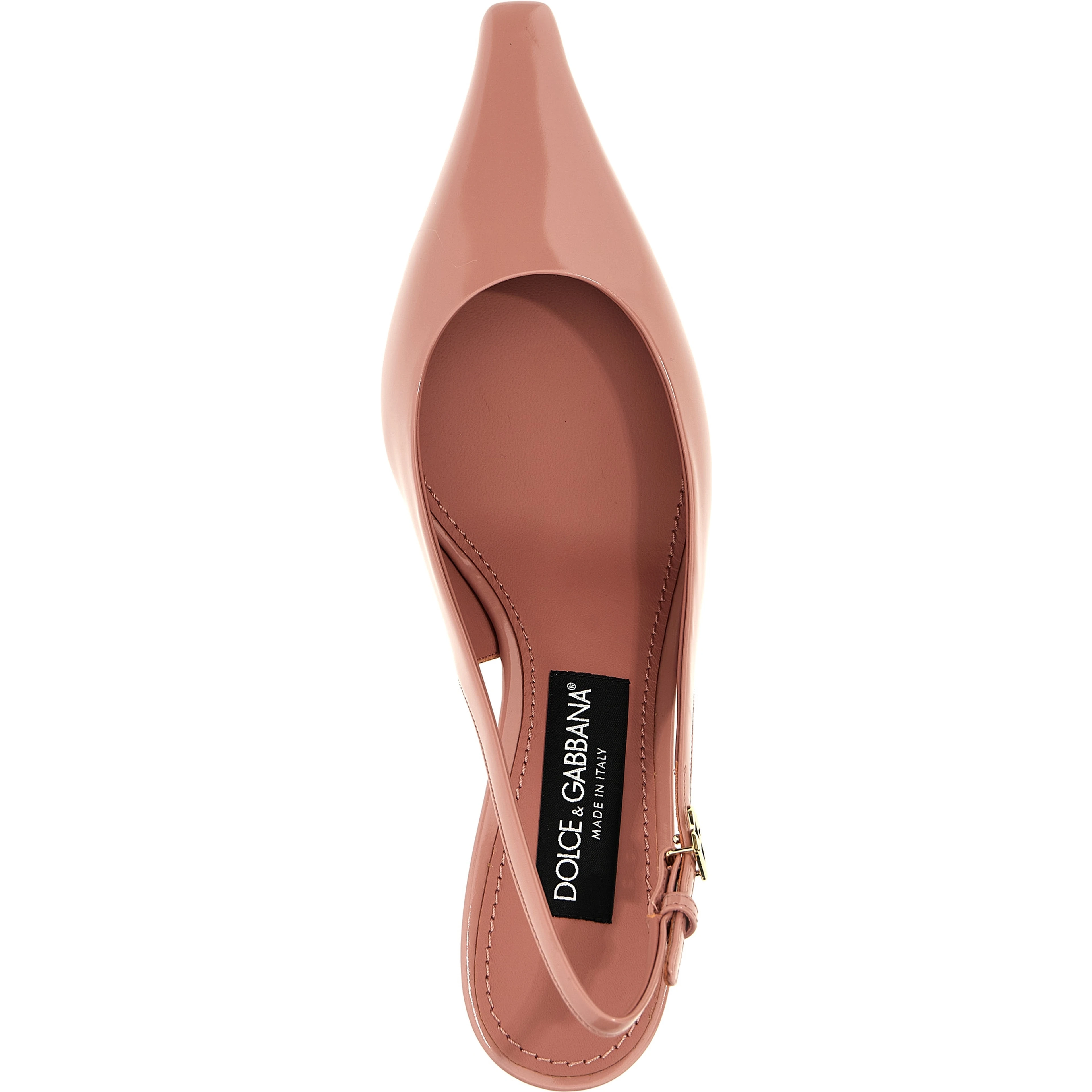 Multicolor Calfskin Mid Heel Pumps
