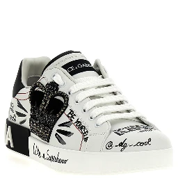Bicolor Calfskin Sneakers