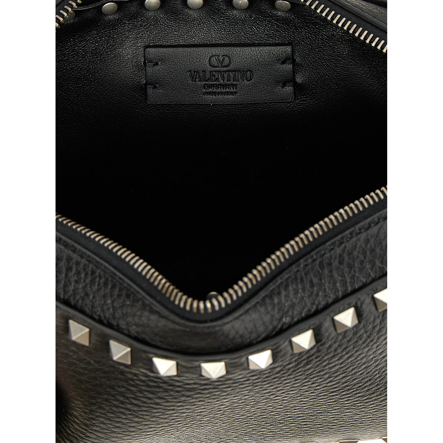 Black Calfskin Crossbody Bag
