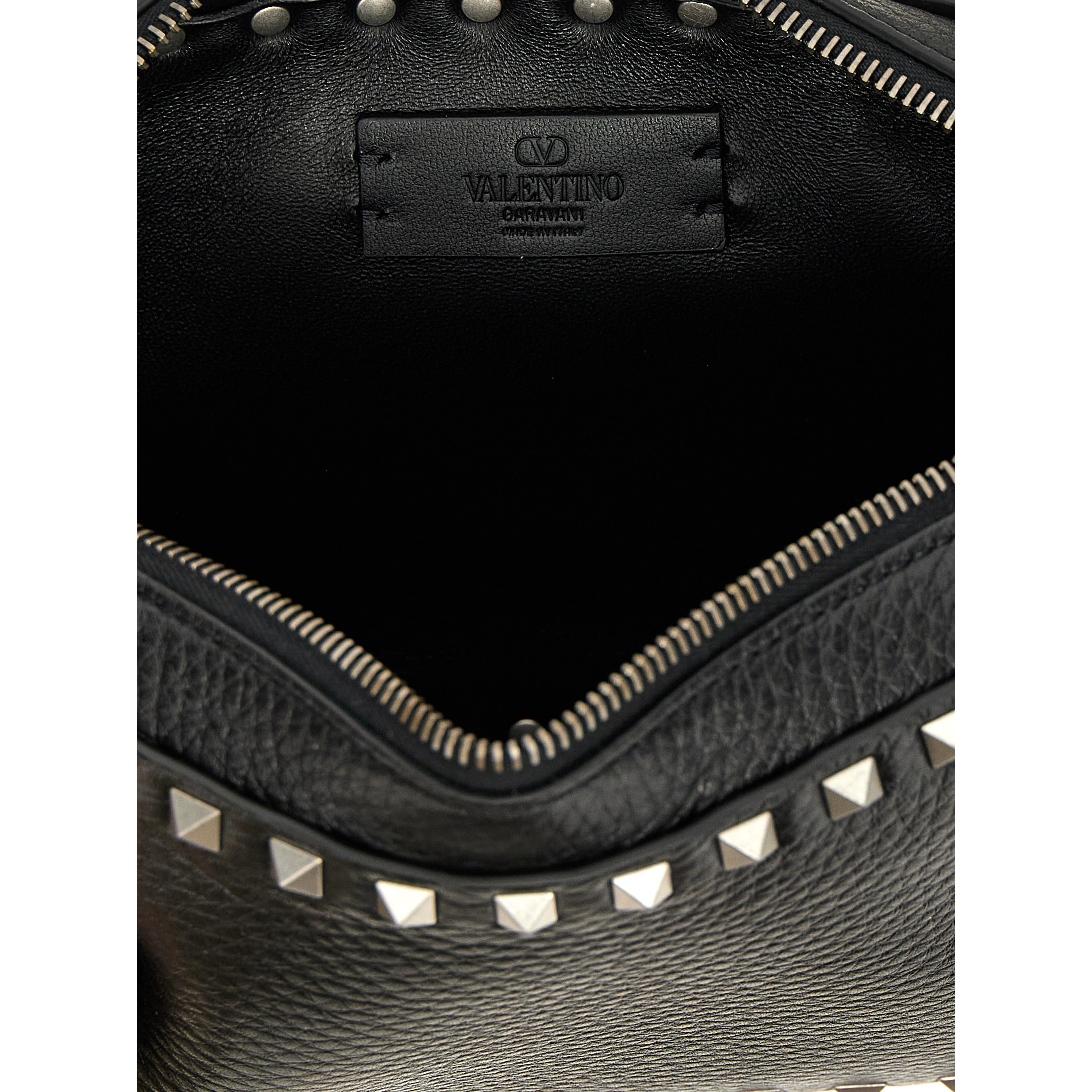 Black Calfskin Crossbody Bag