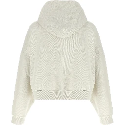 Beige Cotton Sweatshirt