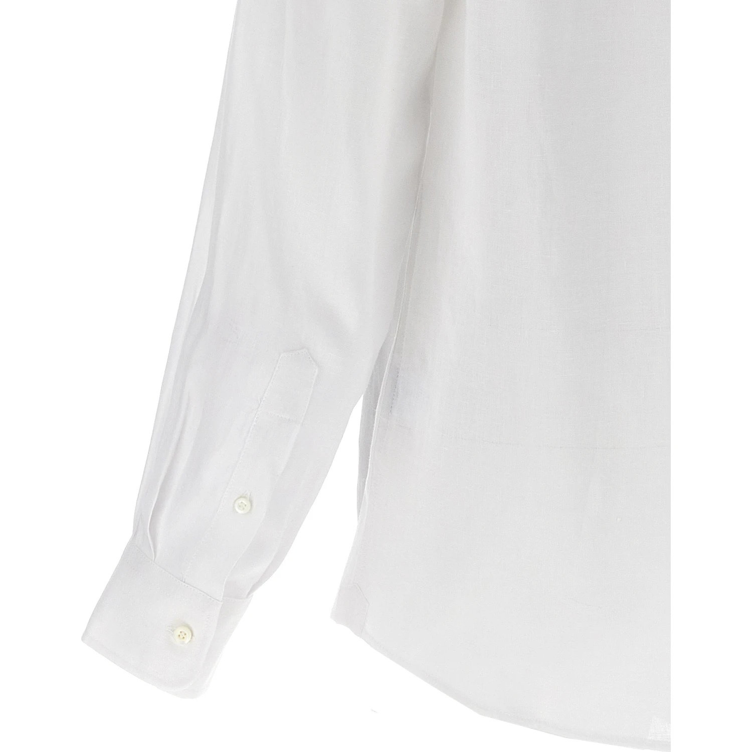 White Linen Blouse