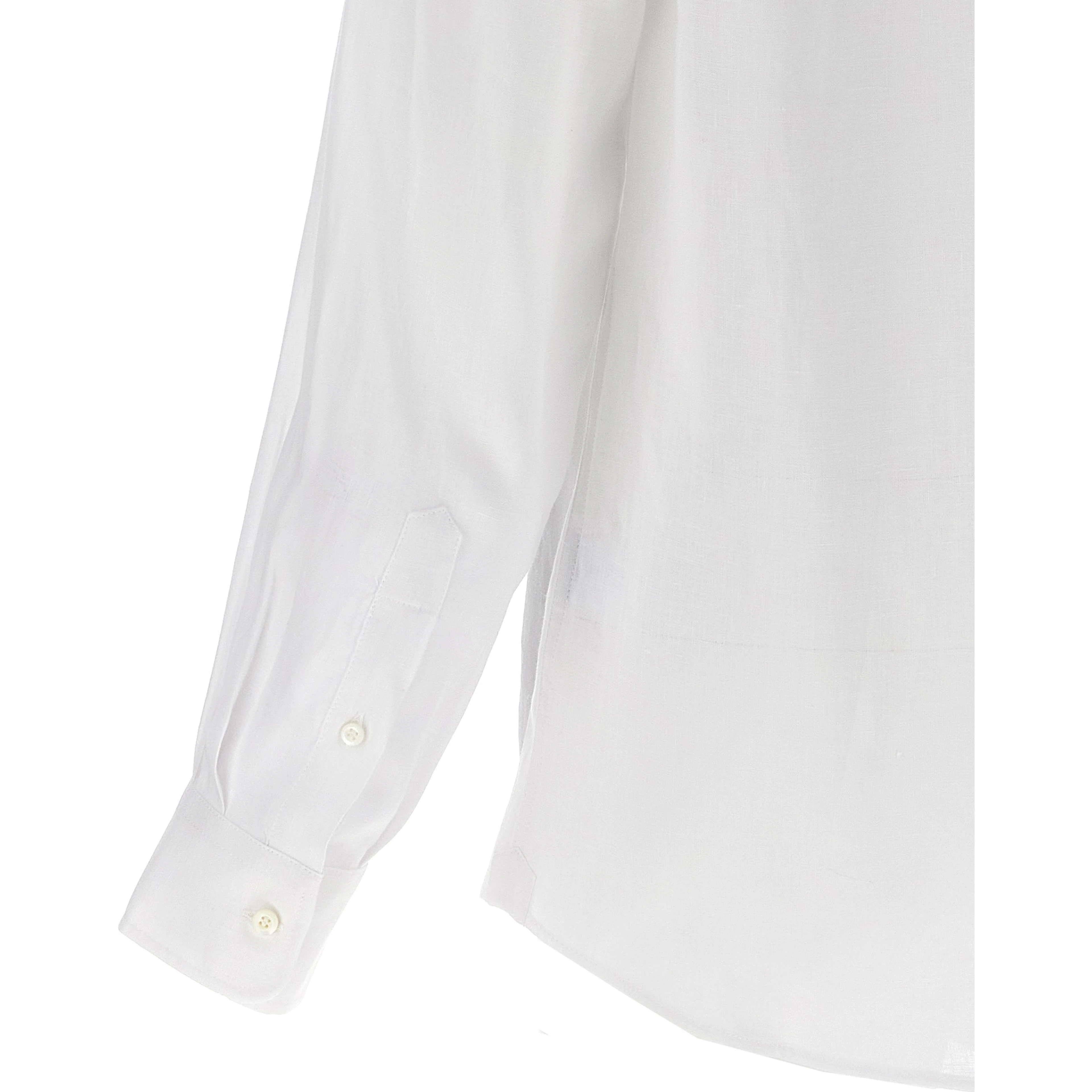 White Linen Blouse